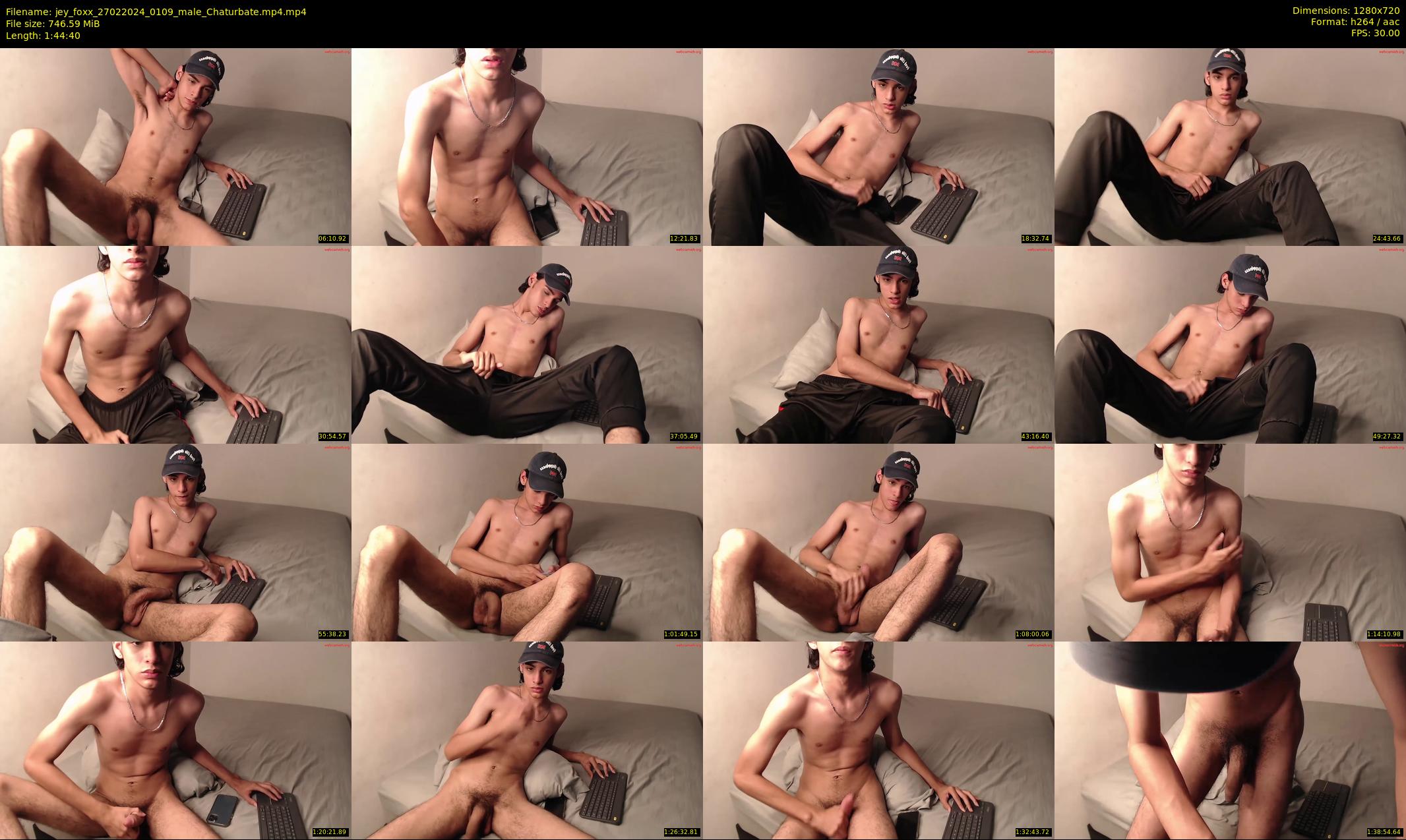 jey_foxx — 105 minute Chaturbate male cam show recording, 720p, Feb 27, 2024