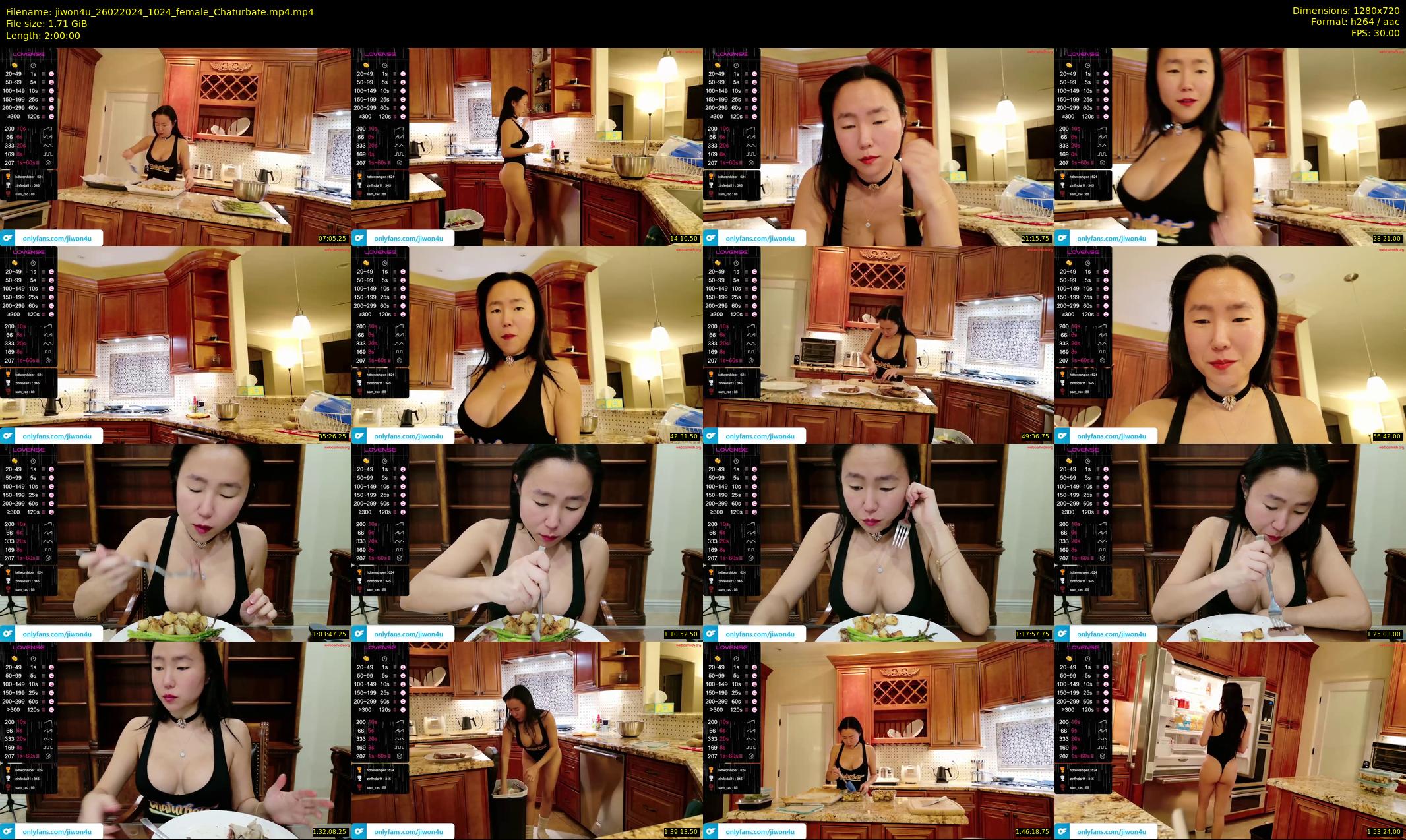 jiwon4u — 120 minute Chaturbate female cam show recording, 720p, Feb 26, 2024