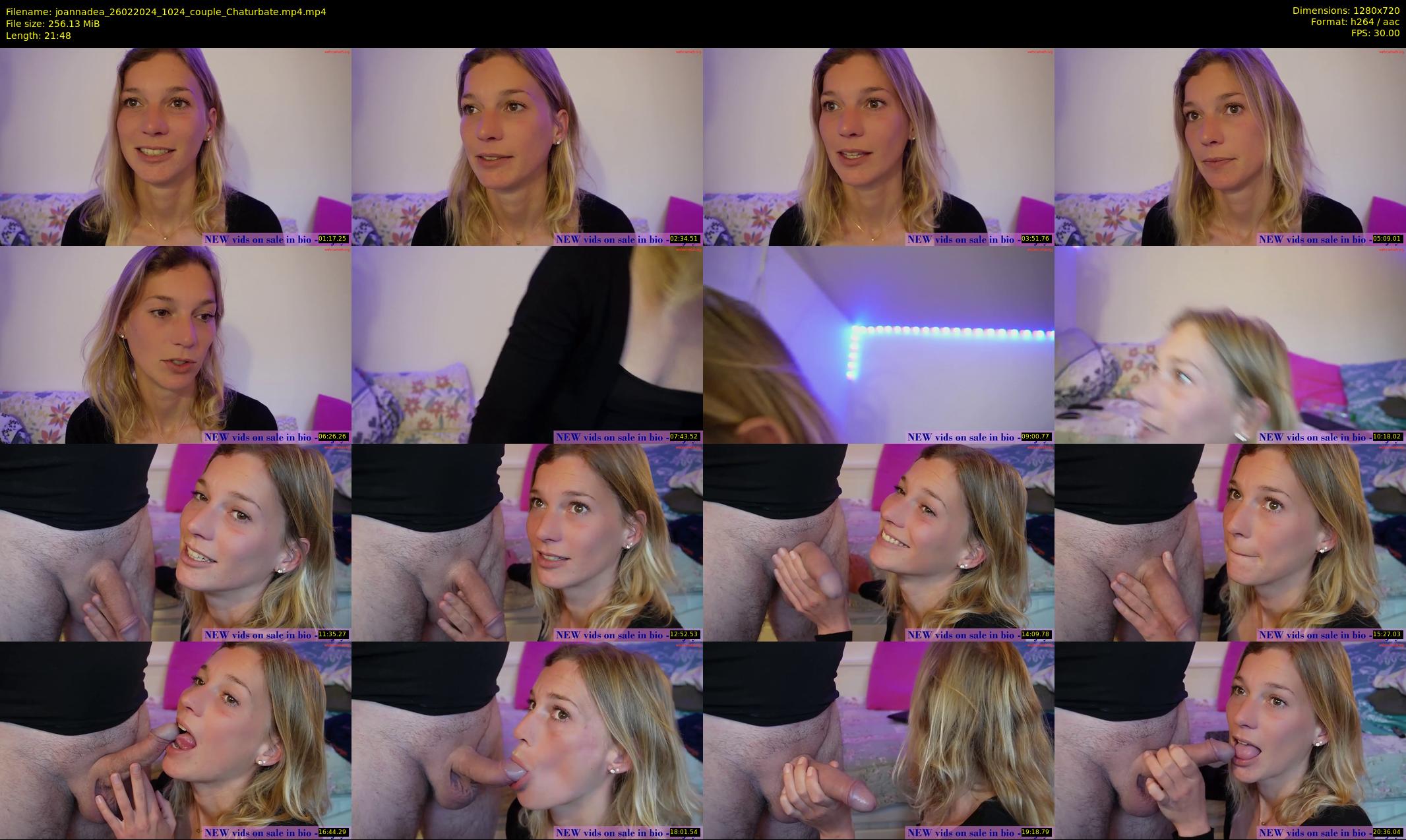 joannadea — 22 minute Chaturbate female cam show recording, 720p, Feb 26, 2024