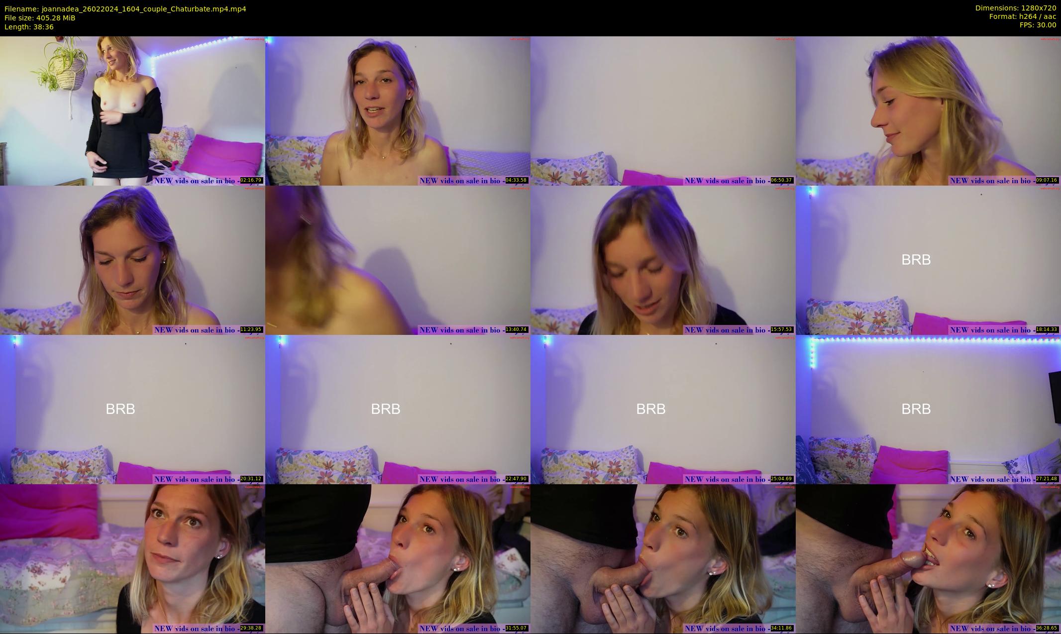 joannadea — 39 minute Chaturbate female cam show recording, 720p, Feb 26, 2024