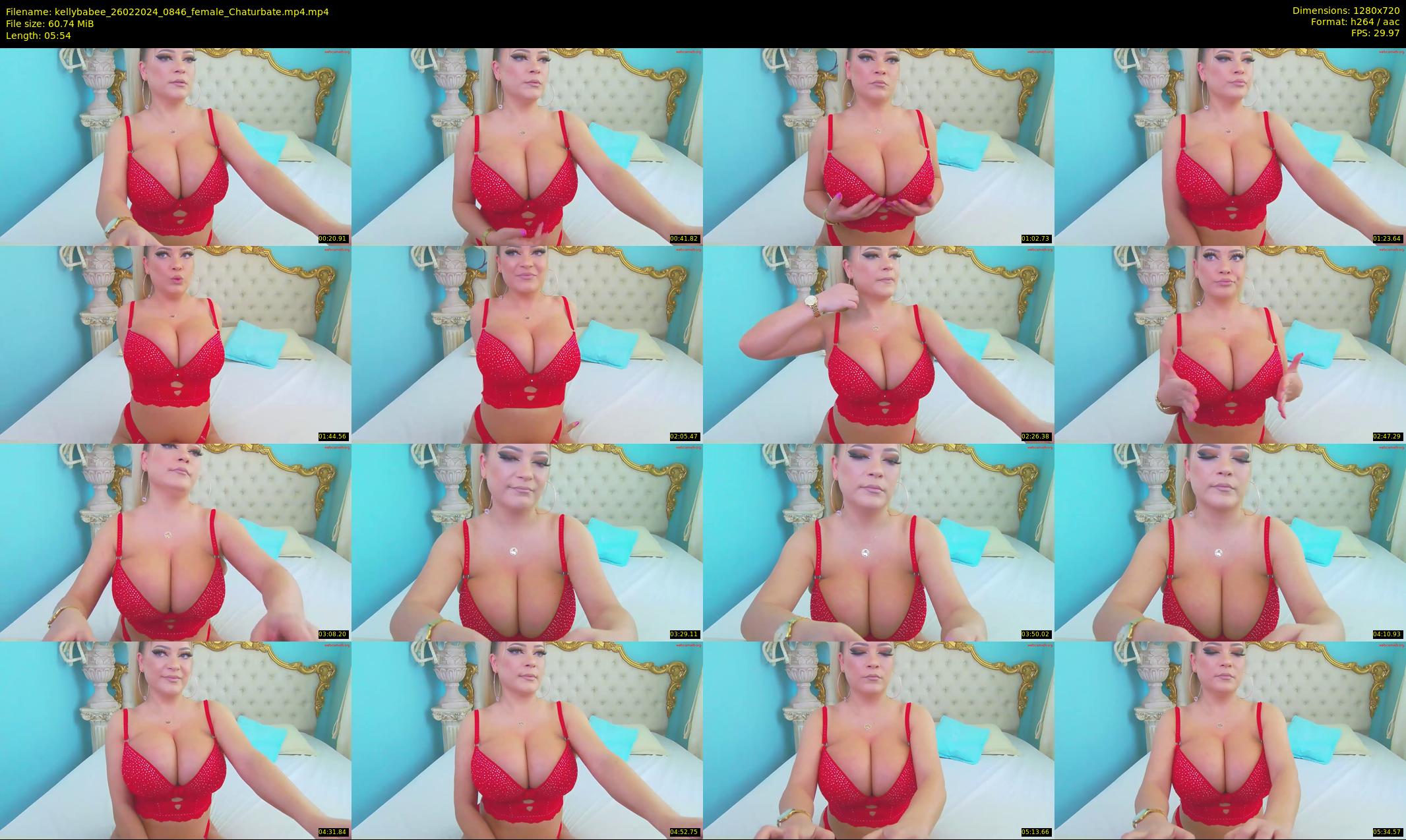 kellybabee — 6 minute Chaturbate female cam show recording, 720p, Feb 26, 2024