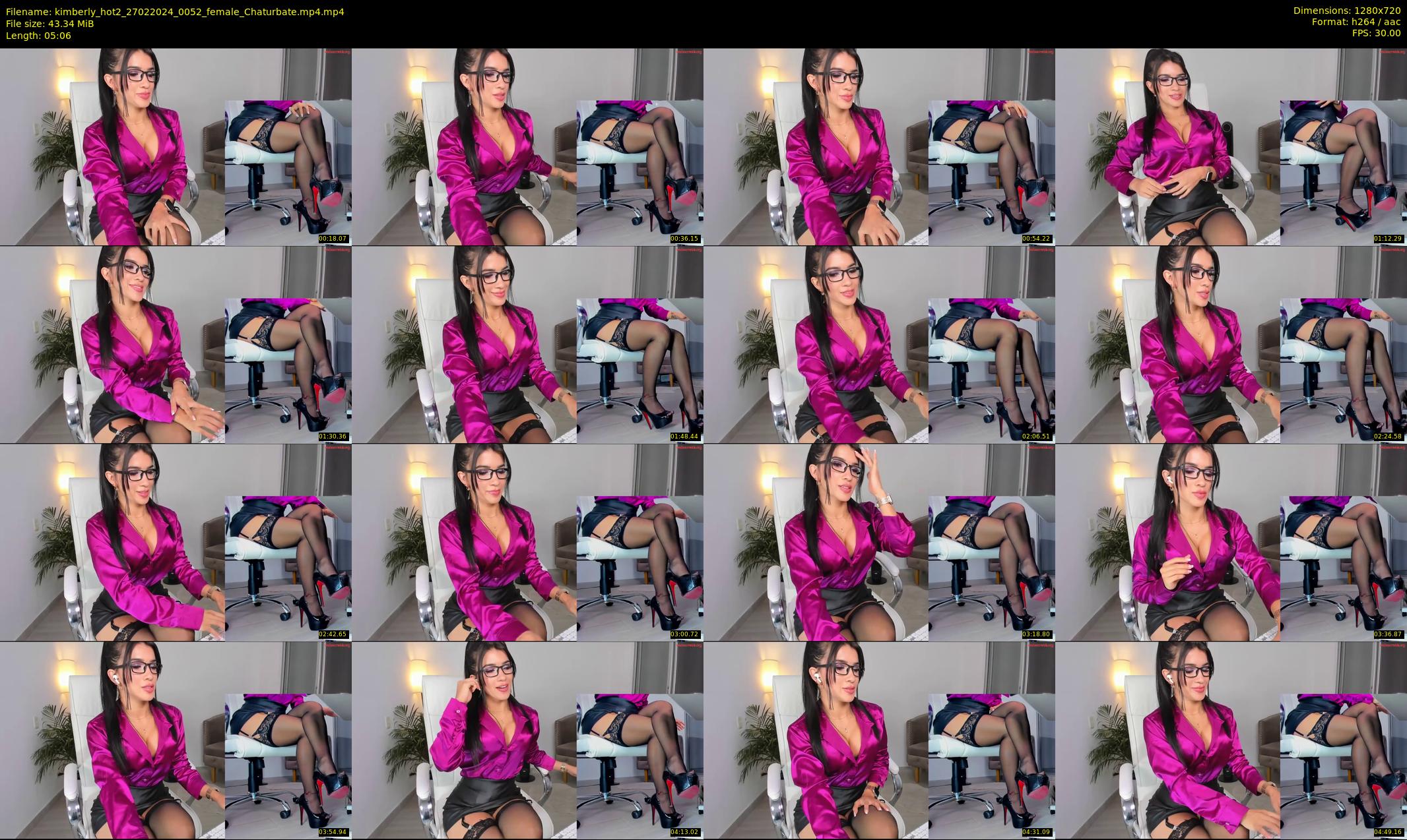 kimberly_hot2 — 6 minute Chaturbate female cam show recording, 720p, Feb 27, 2024