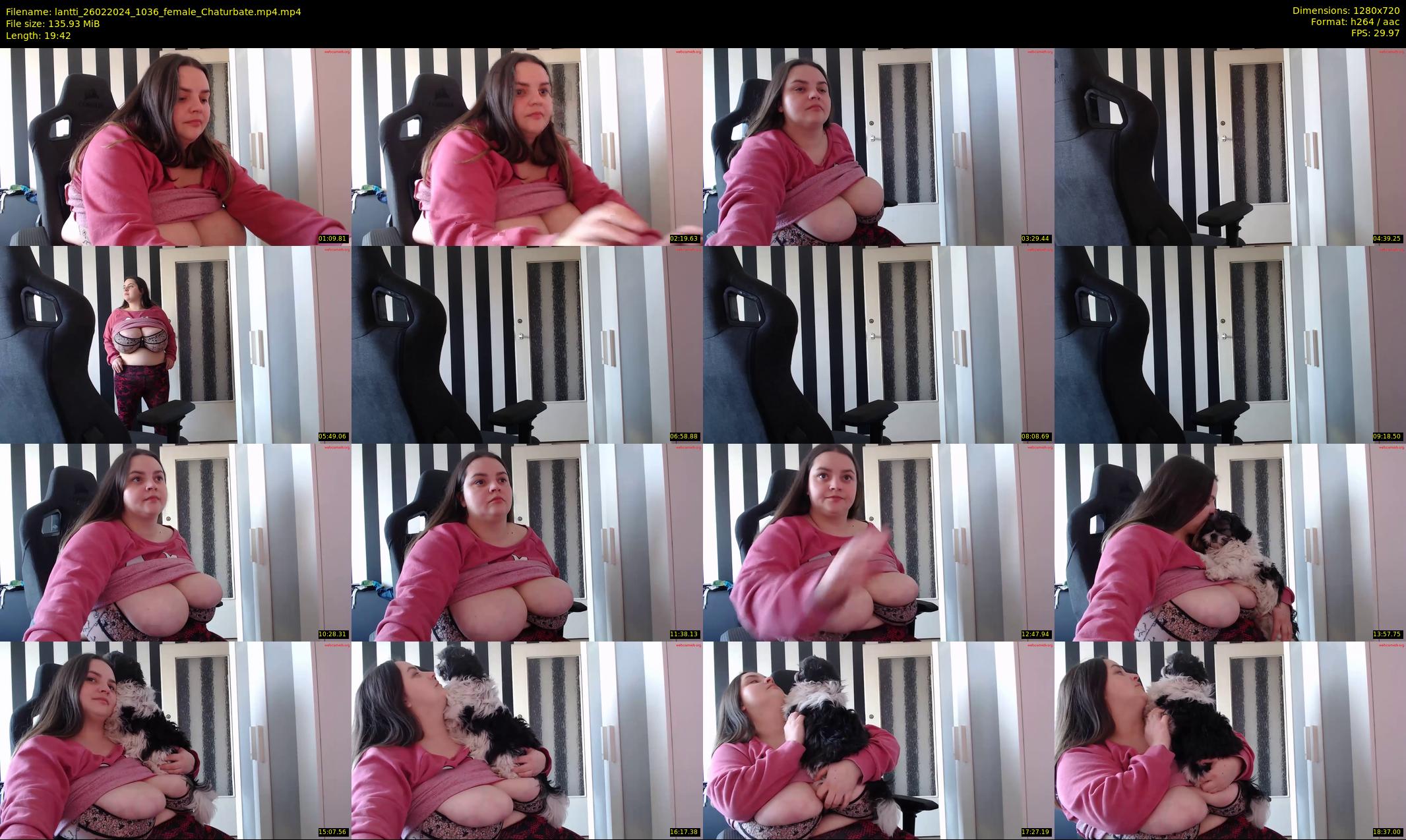 lantti — 20 minute Chaturbate female cam show recording, 720p, Feb 26, 2024