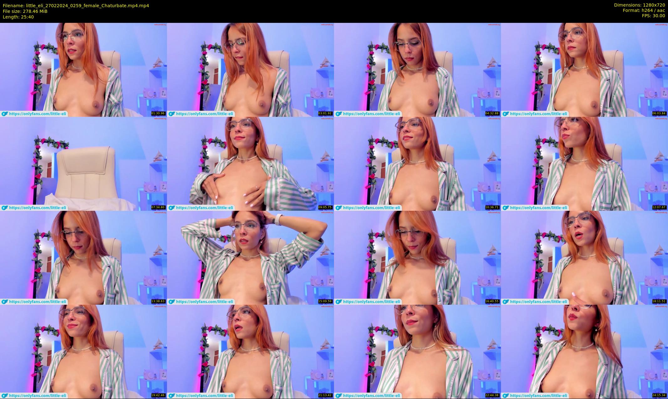 little_eli — 26 minute Chaturbate female cam show recording, 720p, Feb 27, 2024