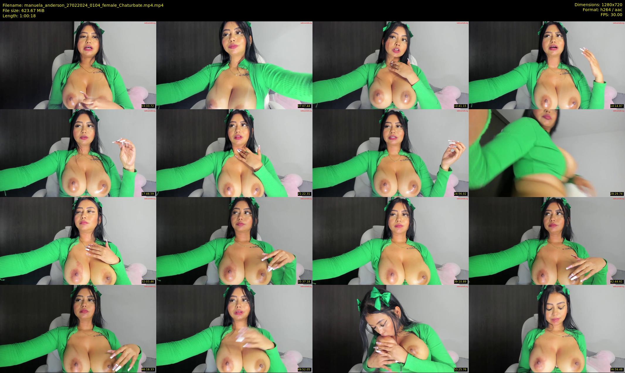 manuela_anderson — 61 minute Chaturbate female cam show recording, 720p, Feb 27, 2024