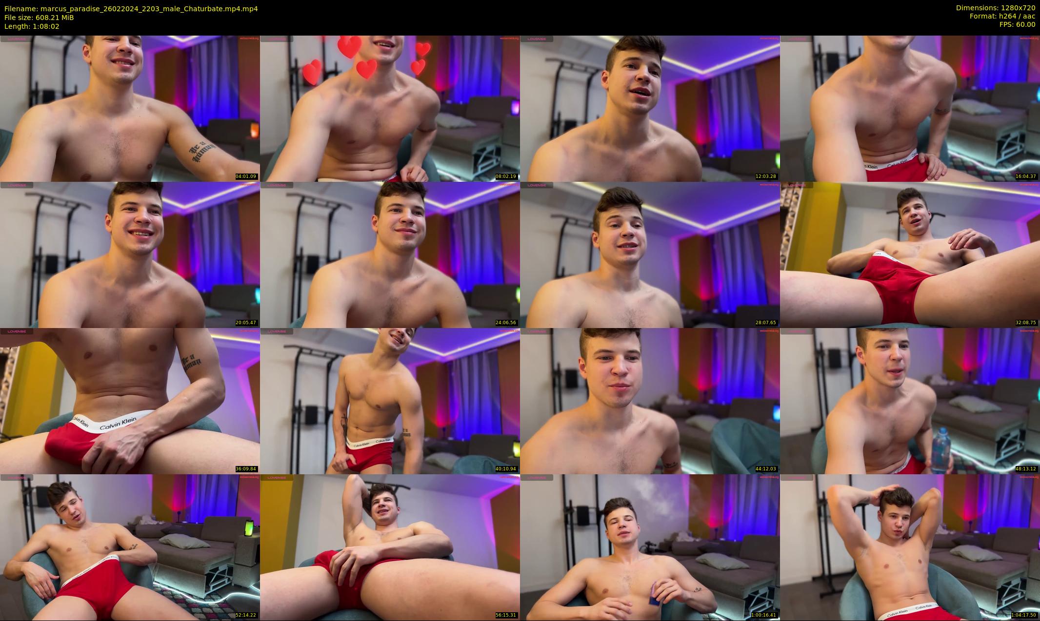 marcus_paradise — 69 minute Chaturbate male cam show recording, 720p, Feb 26, 2024