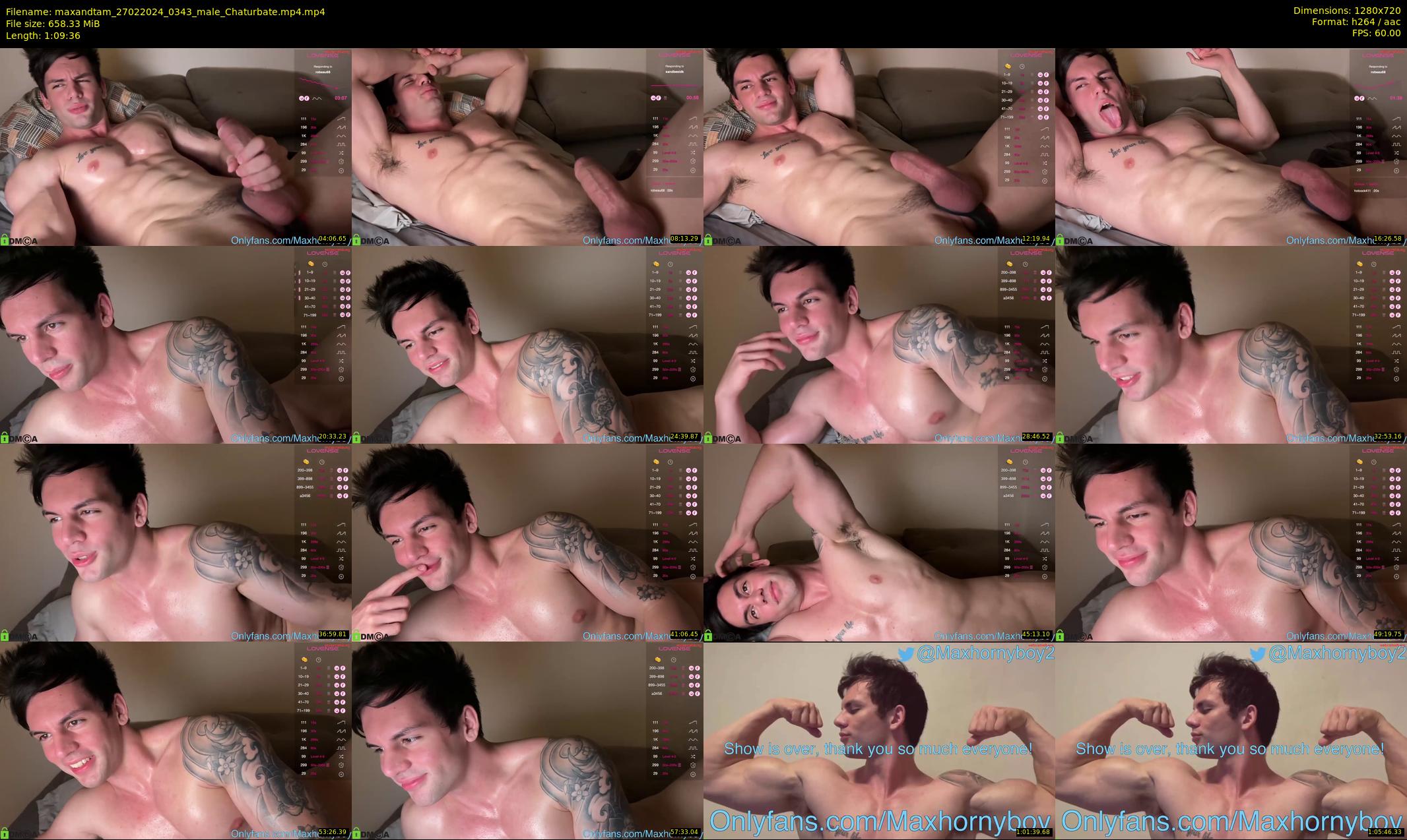 maxandtam — 70 minute Chaturbate couple cam show recording, 720p, Feb 27, 2024
