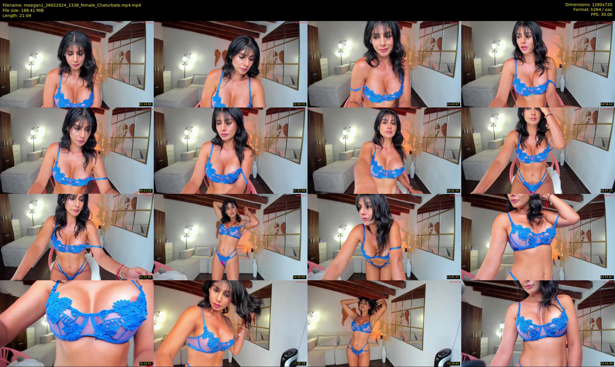 meegan1 — 22 minute Chaturbate female cam show recording, 720p, Feb 26, 2024
