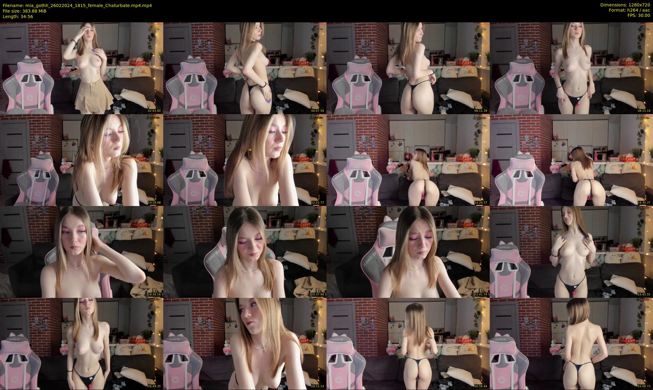 mia_gothh — 35 minute Chaturbate female cam show recording, 720p, Feb 26, 2024