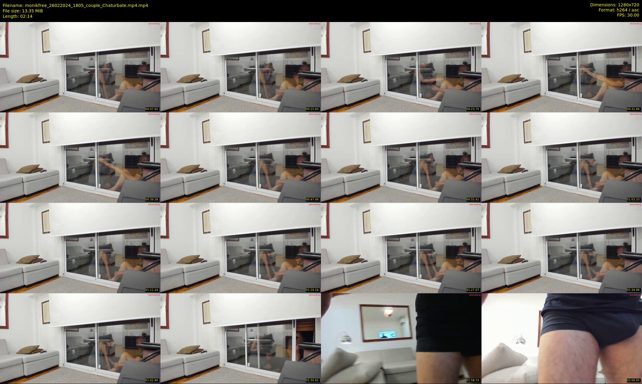 monikfree — 3 minute Chaturbate couple cam show recording, 720p, Feb 26, 2024