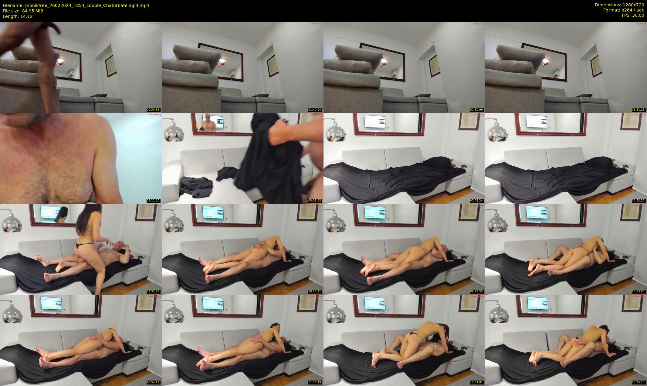 monikfree — 15 minute Chaturbate couple cam show recording, 720p, Feb 26, 2024