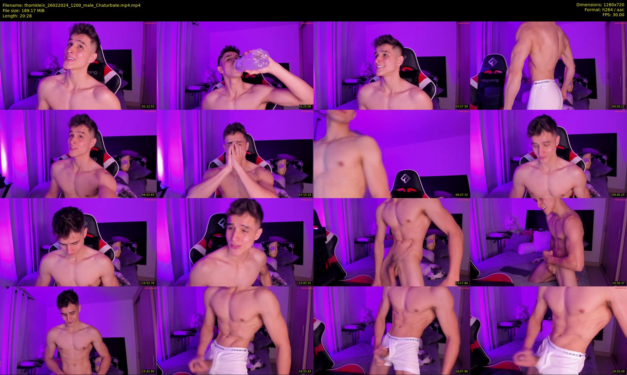thomklein — 21 minute Chaturbate male cam show recording, 720p, Feb 26, 2024