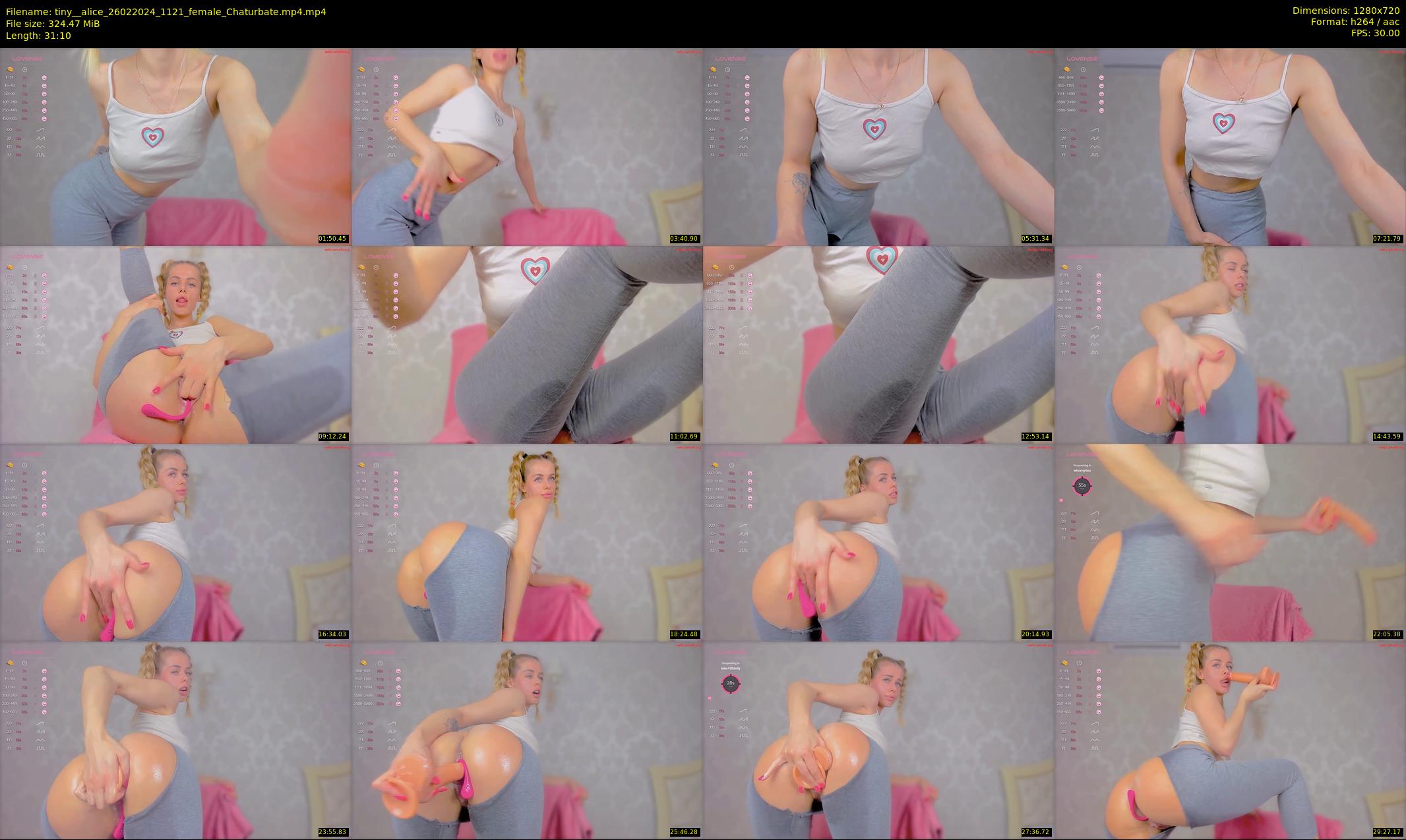 tiny__alice — 32 minute Chaturbate female cam show recording, 720p, Feb 26, 2024