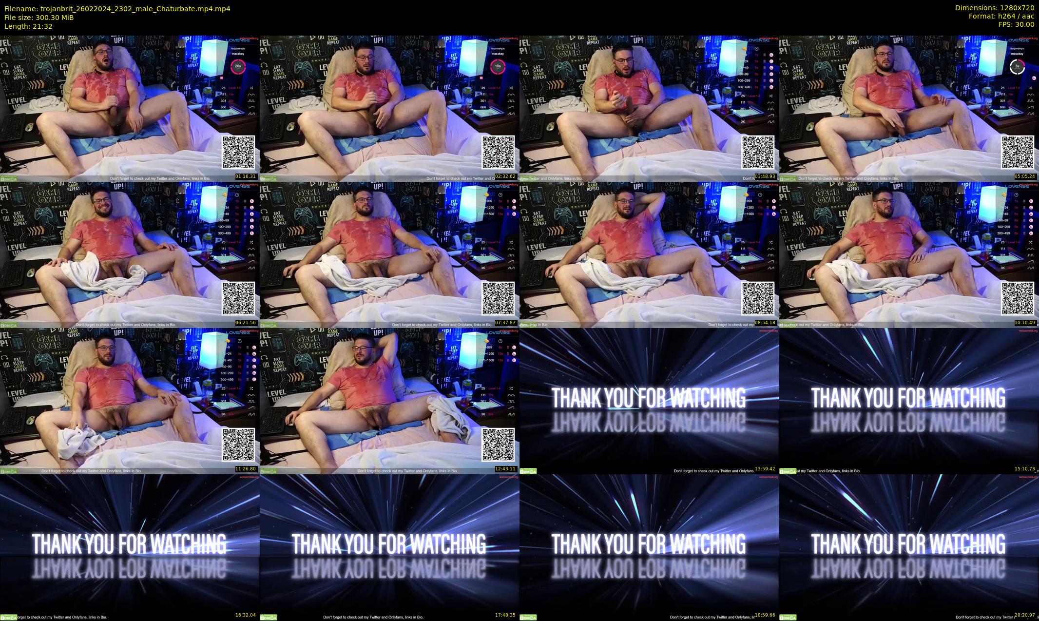 trojanbrit — 22 minute Chaturbate male cam show recording, 720p, Feb 26, 2024