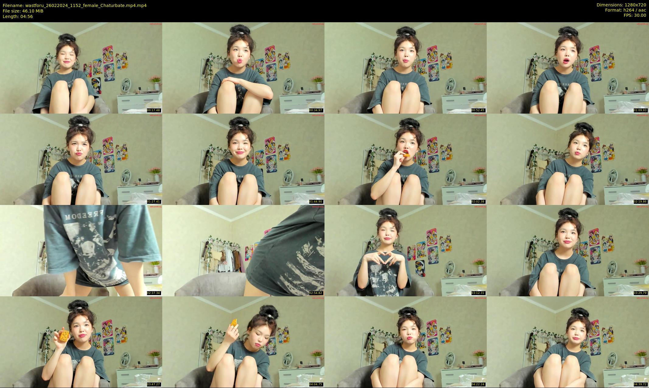 wastforu — 5 minute Chaturbate female cam show recording, 720p, Feb 26, 2024