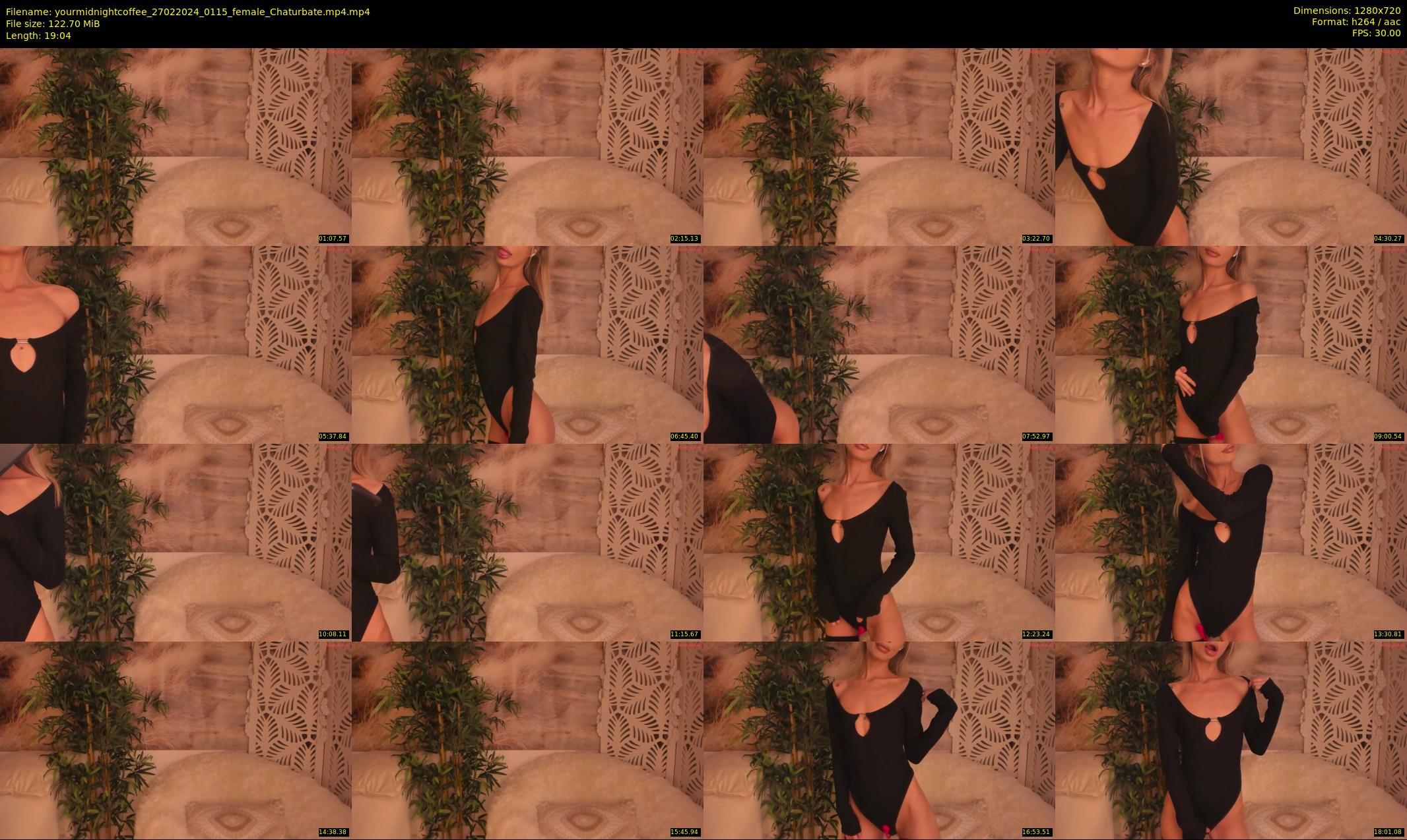 yourmidnightcoffee — 20 minute Chaturbate female cam show recording, 720p, Feb 27, 2024