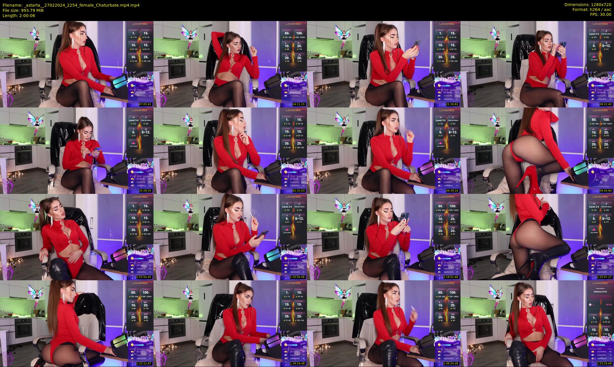 _astarta_ — 121 minute Chaturbate female cam show recording, 720p, Feb 27, 2024