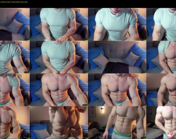 adam_muscle_ — 24 minute Chaturbate male cam show recording, 720p, Feb 28, 2024