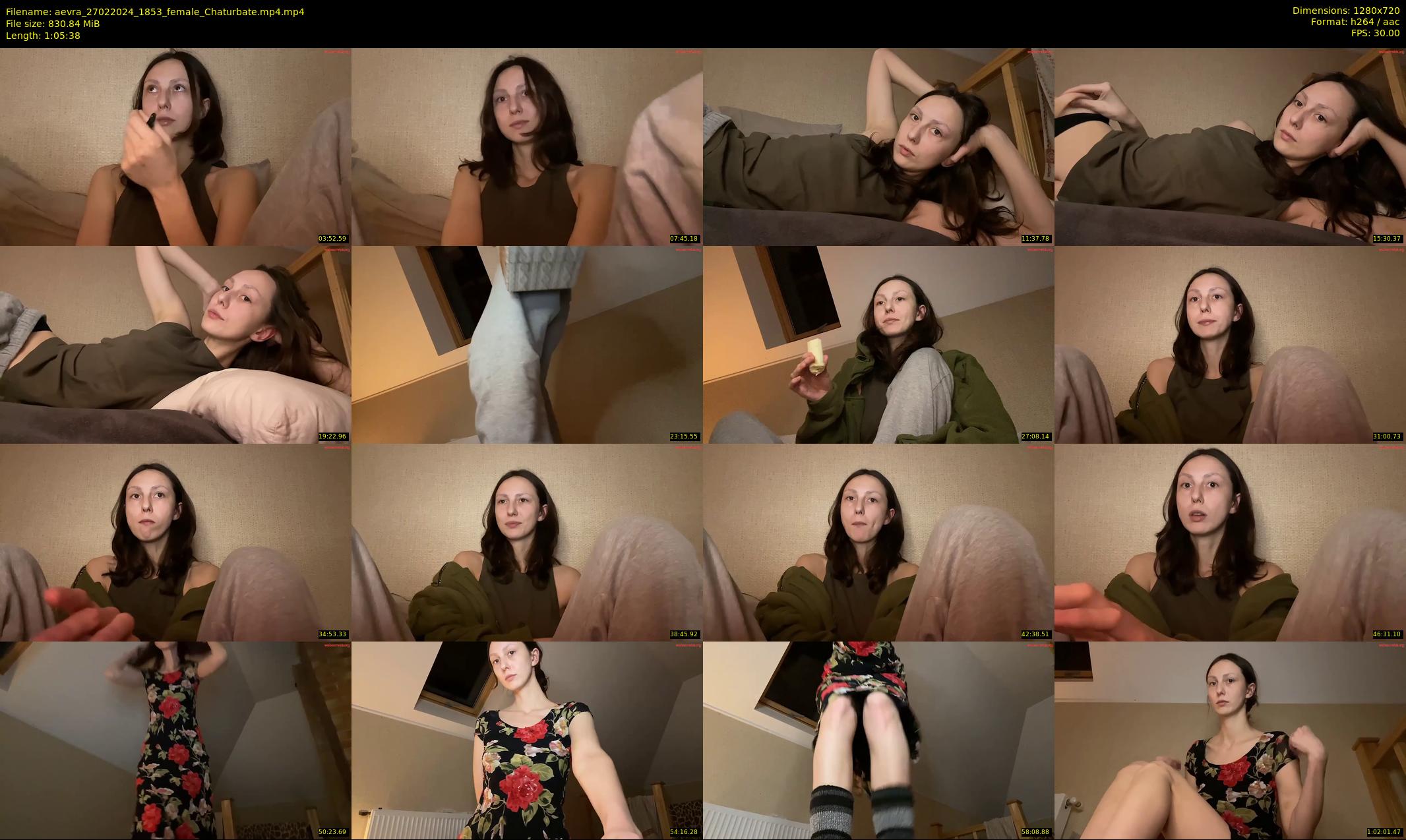 aevra — 66 minute Chaturbate female cam show recording, 720p, Feb 27, 2024