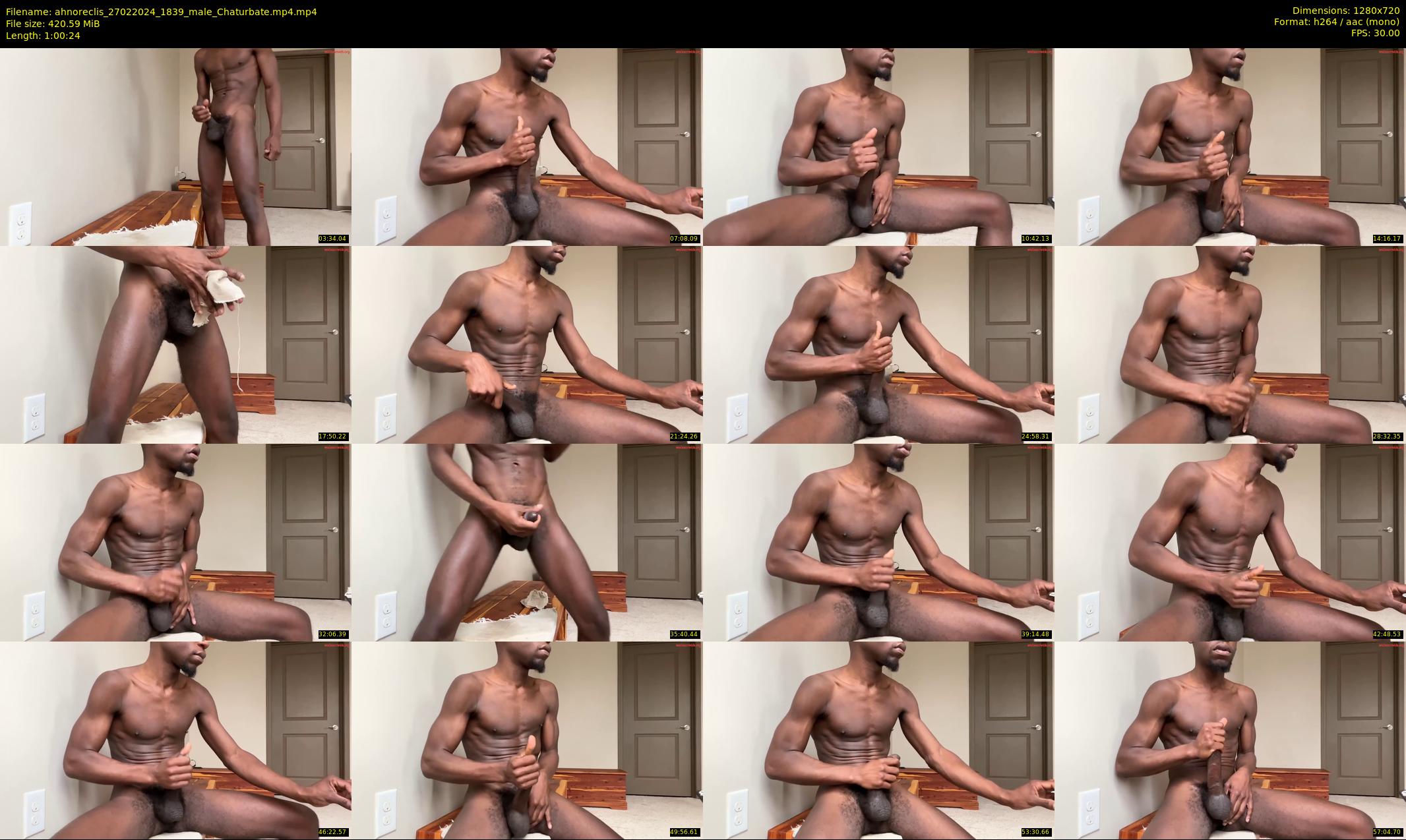 ahnoreclis — 61 minute Chaturbate male cam show recording, 720p, Feb 27, 2024