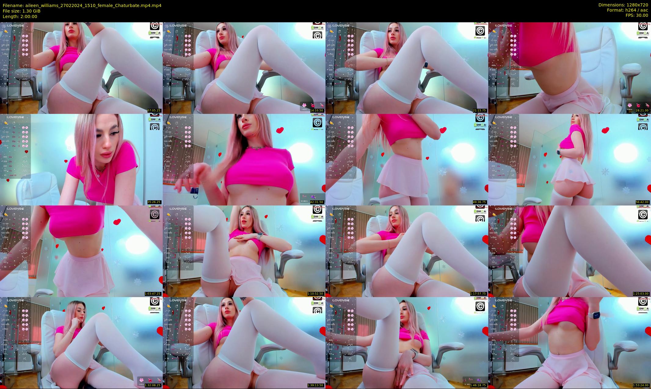 aileen_williams — 120 minute Chaturbate female cam show recording, 720p, Feb 27, 2024