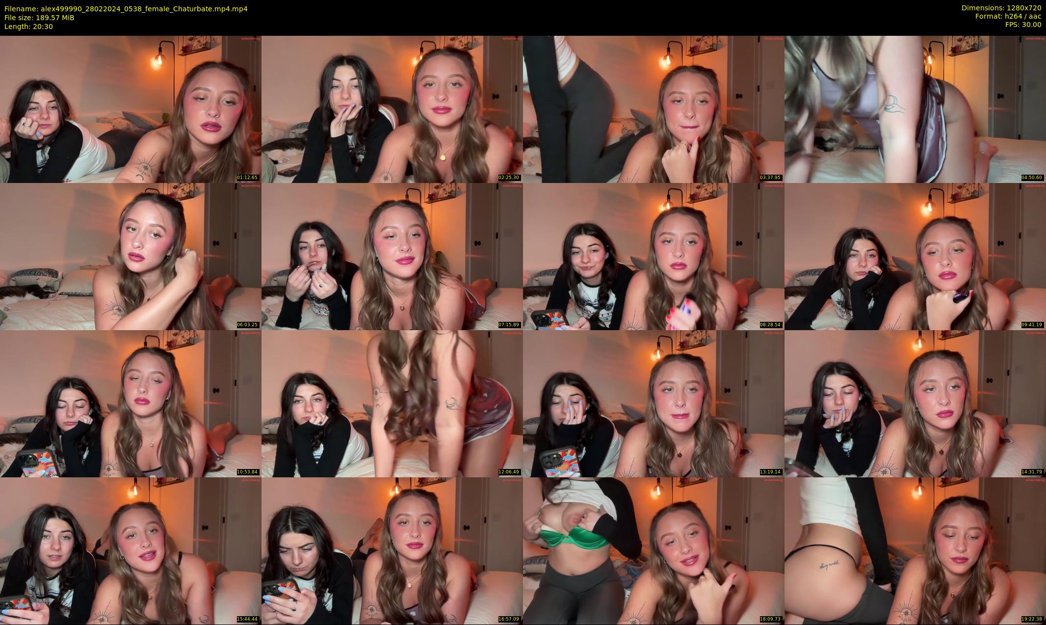 alex499990 — 21 minute Chaturbate female cam show recording, 720p, Feb 28, 2024