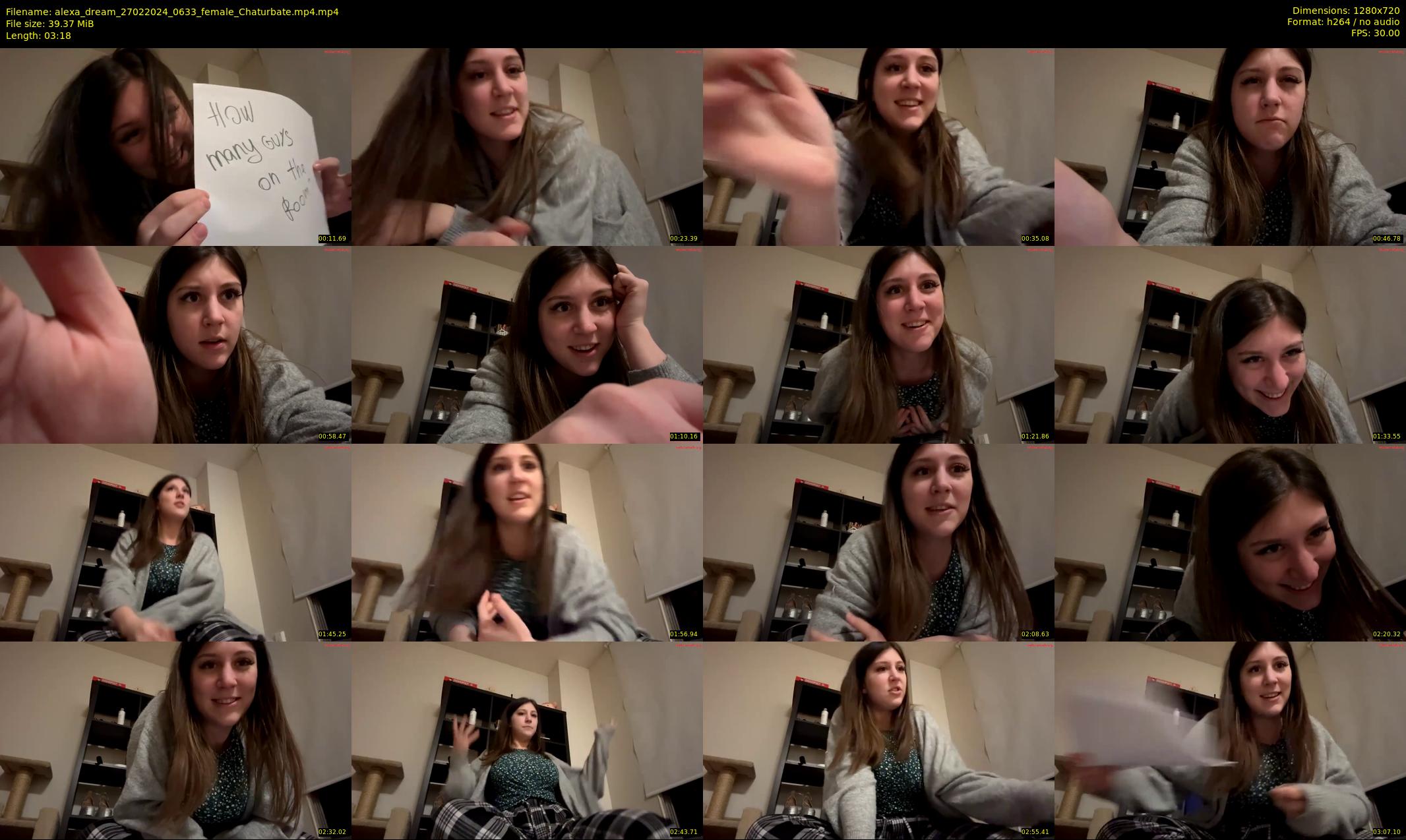 alexa_dream — 4 minute Chaturbate female cam show recording, 720p, Feb 27, 2024