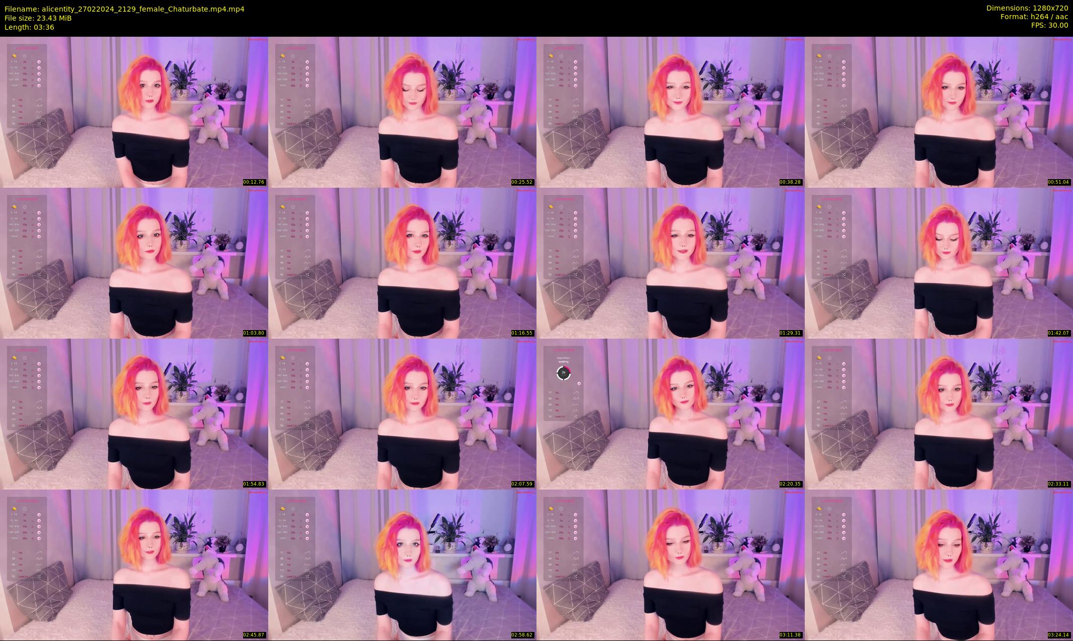 alicentity — 4 minute Chaturbate female cam show recording, 720p, Feb 27, 2024