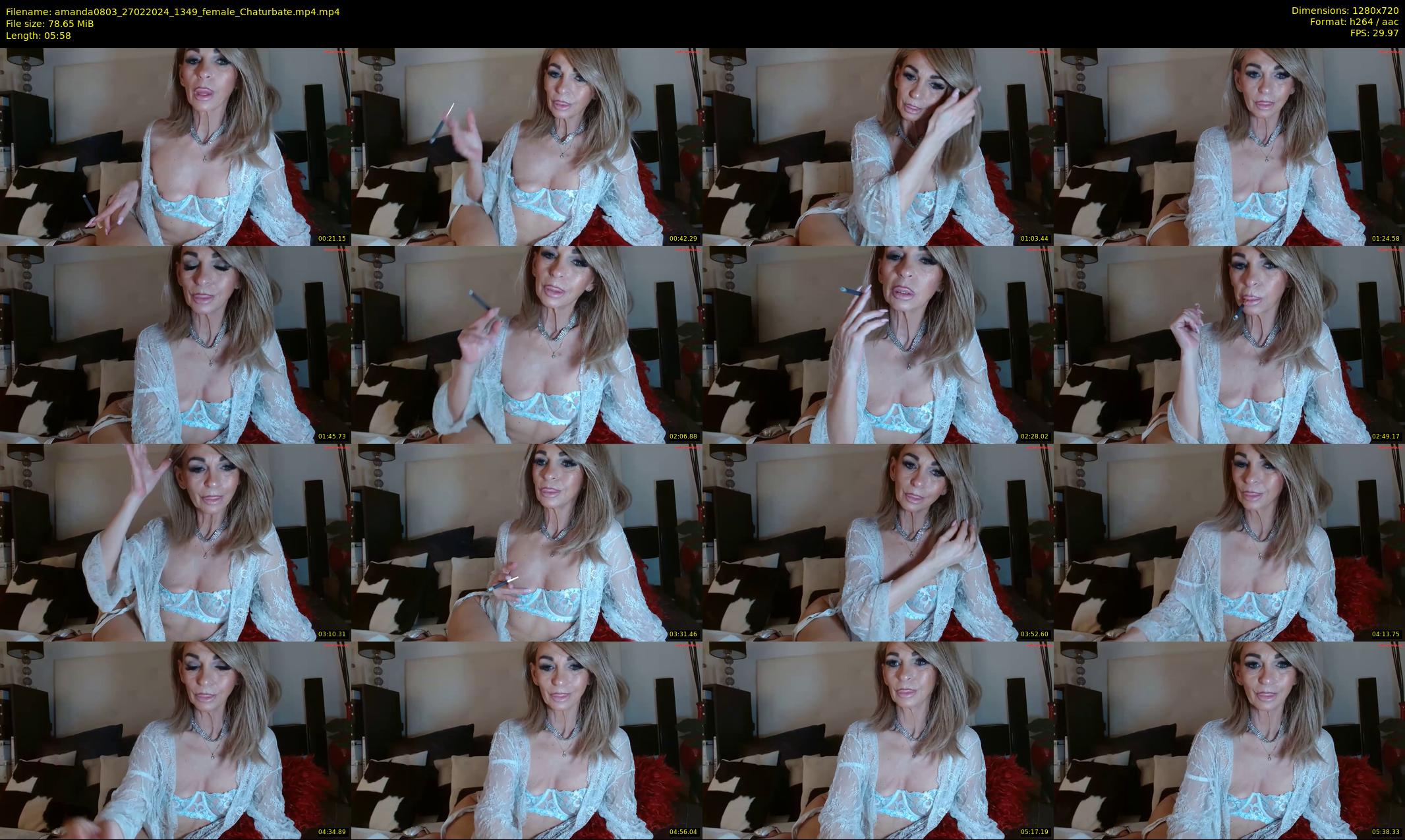 amanda0803 — 6 minute Chaturbate female cam show recording, 720p, Feb 27, 2024
