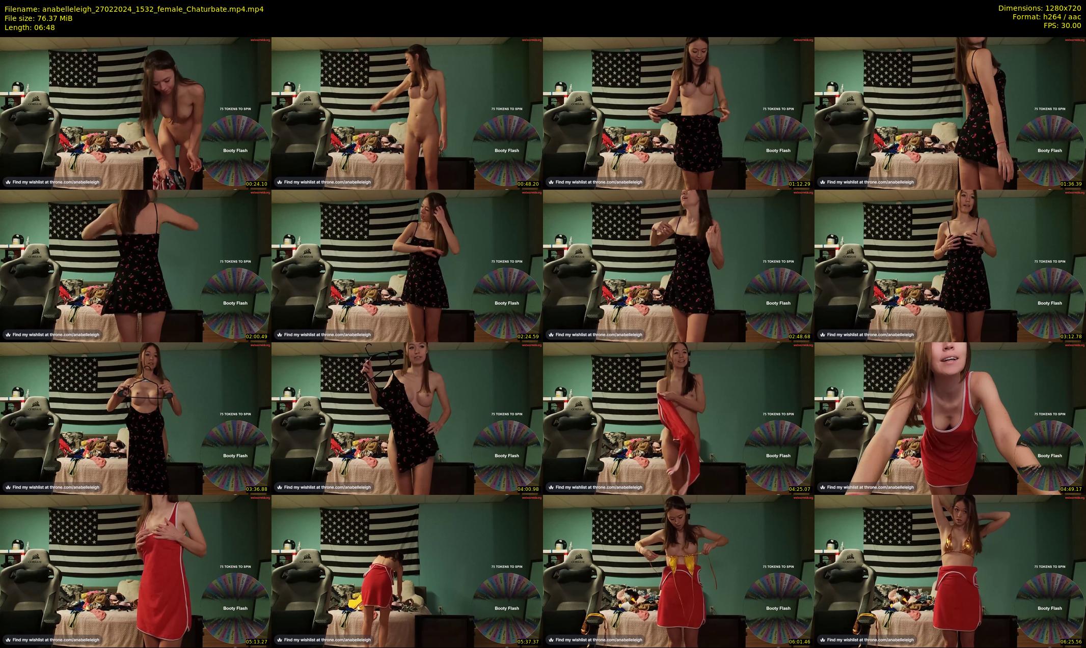 anabelleleigh — 7 minute Chaturbate female cam show recording, 720p, Feb 27, 2024