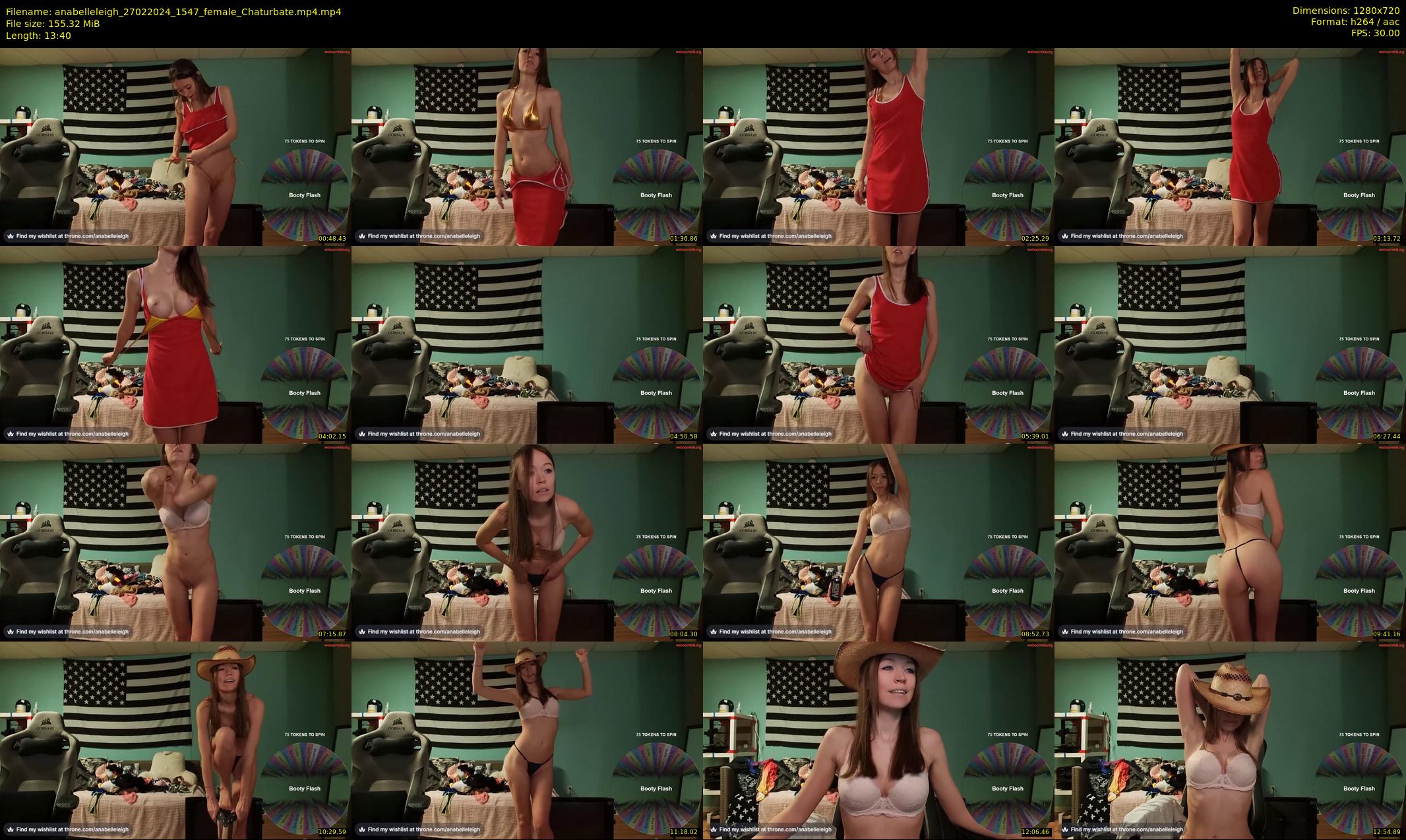 anabelleleigh — 14 minute Chaturbate female cam show recording, 720p, Feb 27, 2024