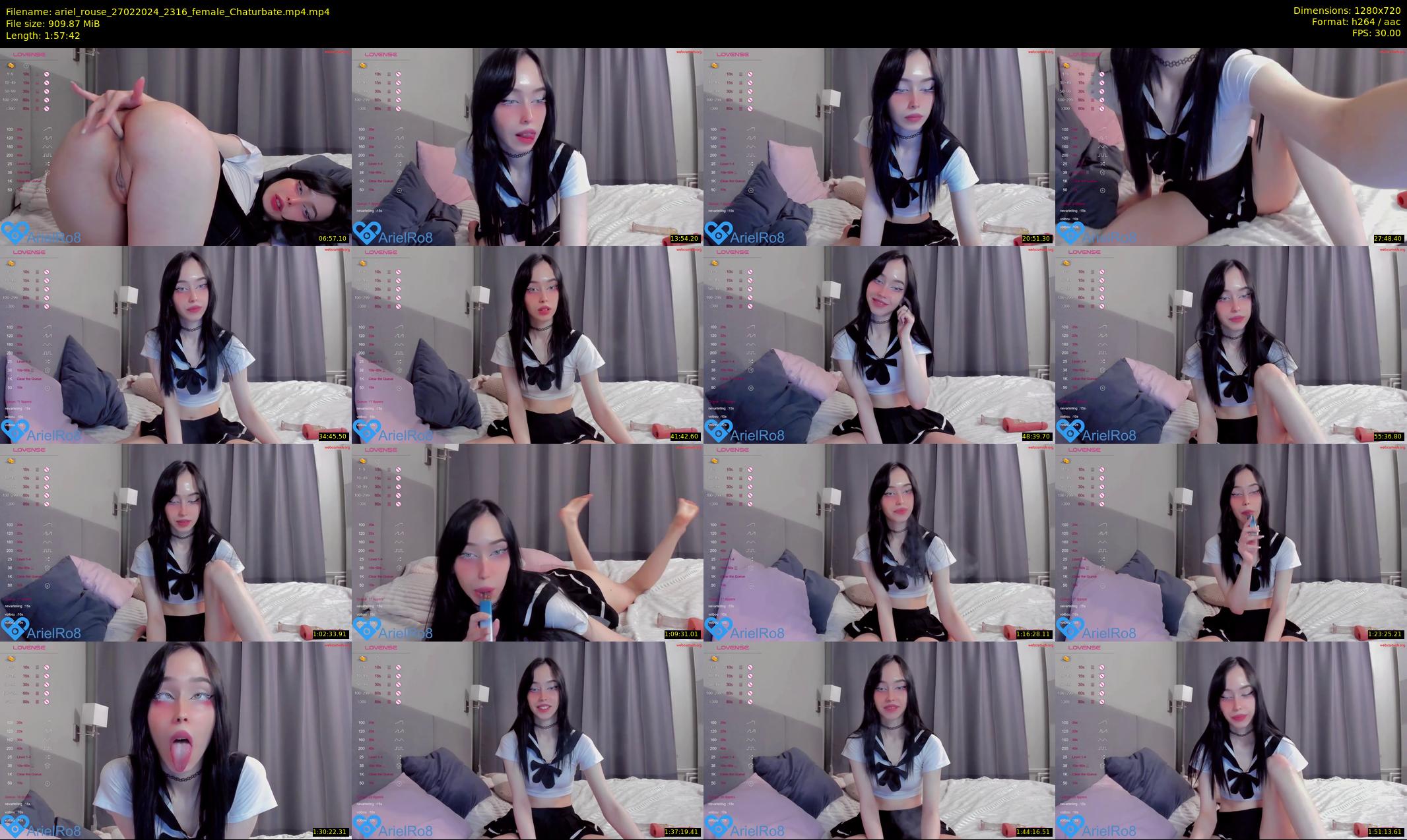ariel_rouse — 118 minute Chaturbate female cam show recording, 720p, Feb 27, 2024