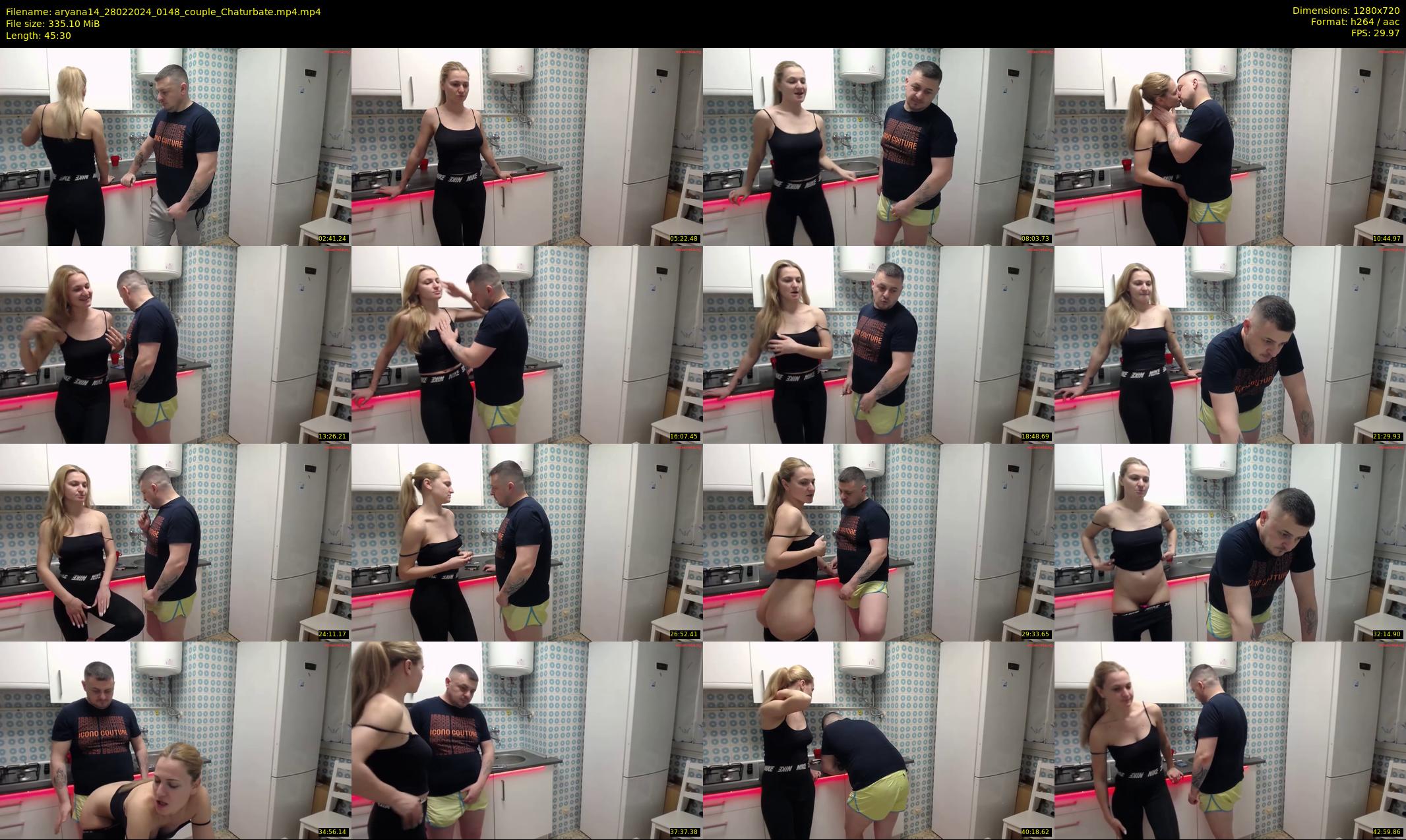 aryana14 — 46 minute Chaturbate couple cam show recording, 720p, Feb 28, 2024