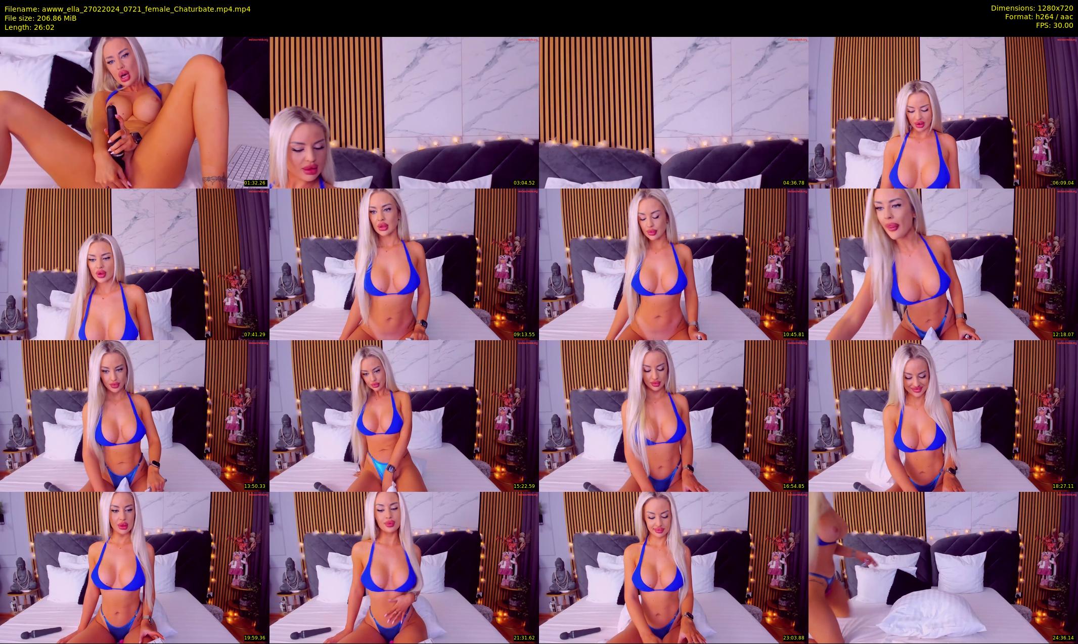awww_ella — 27 minute Chaturbate female cam show recording, 720p, Feb 27, 2024
