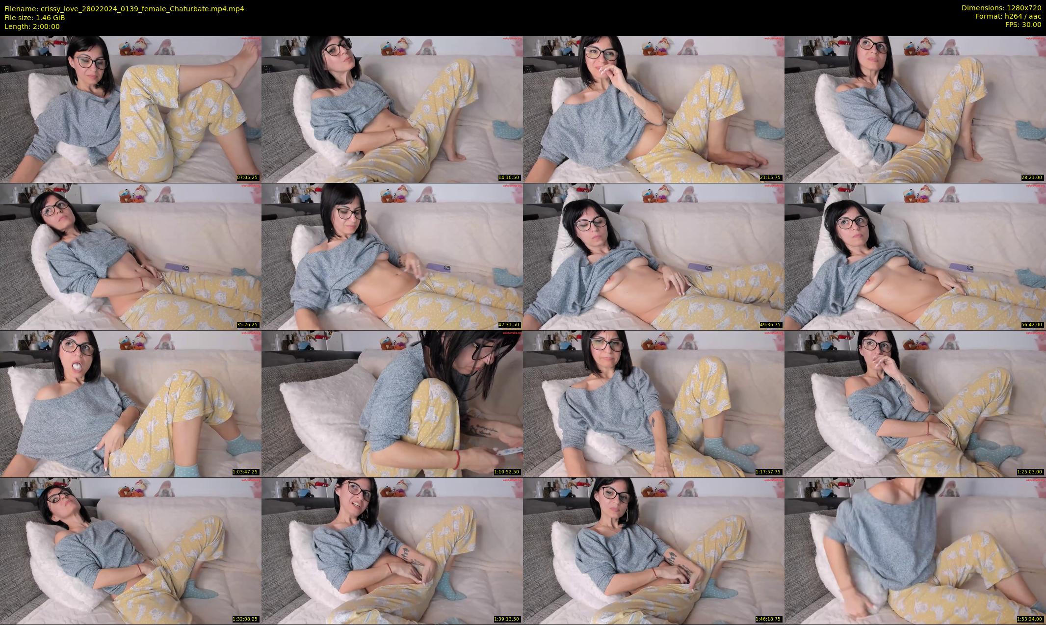 crissy_love — 120 minute Chaturbate female cam show recording, 720p, Feb 28, 2024