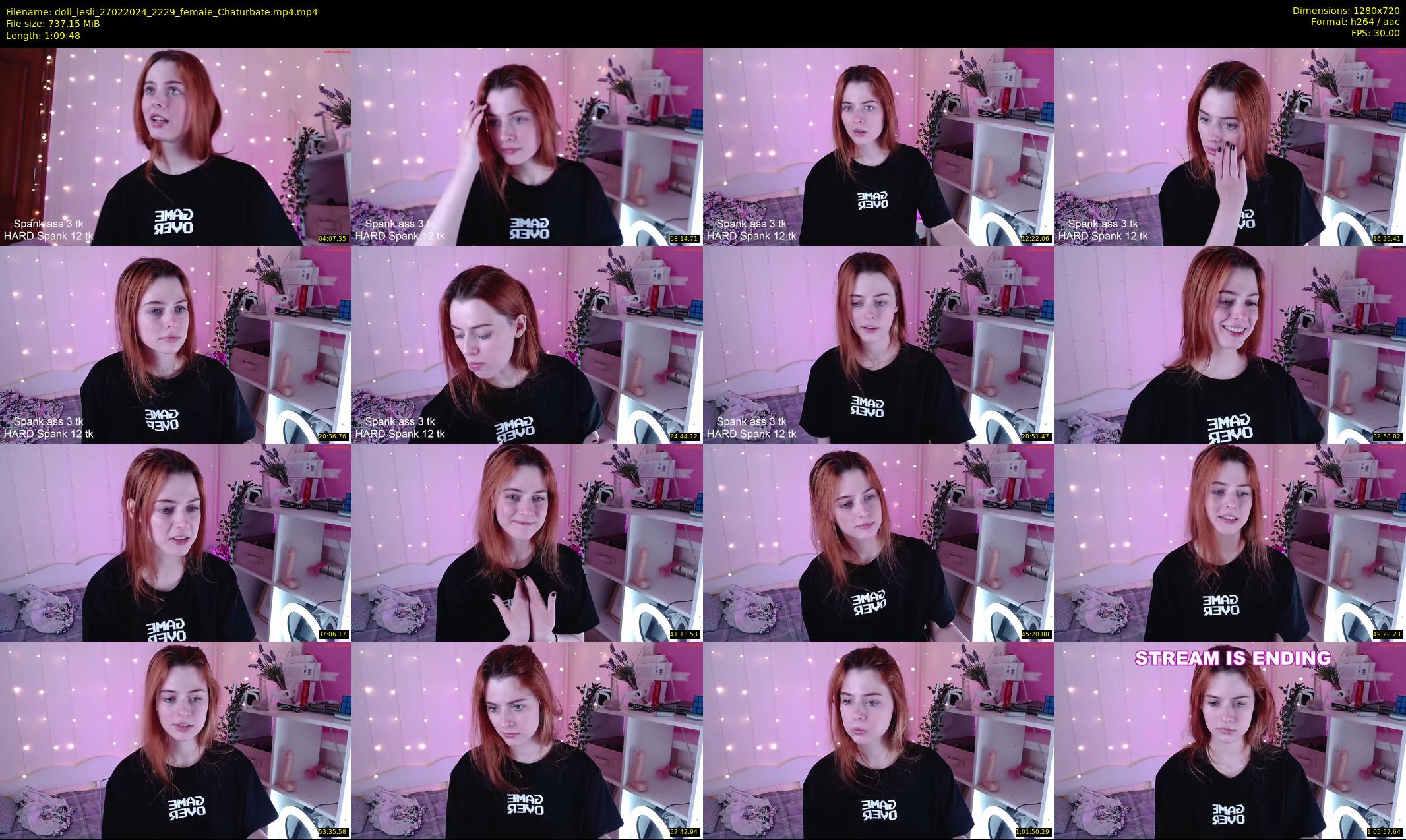 doll_lesli — 70 minute Chaturbate female cam show recording, 720p, Feb 27, 2024
