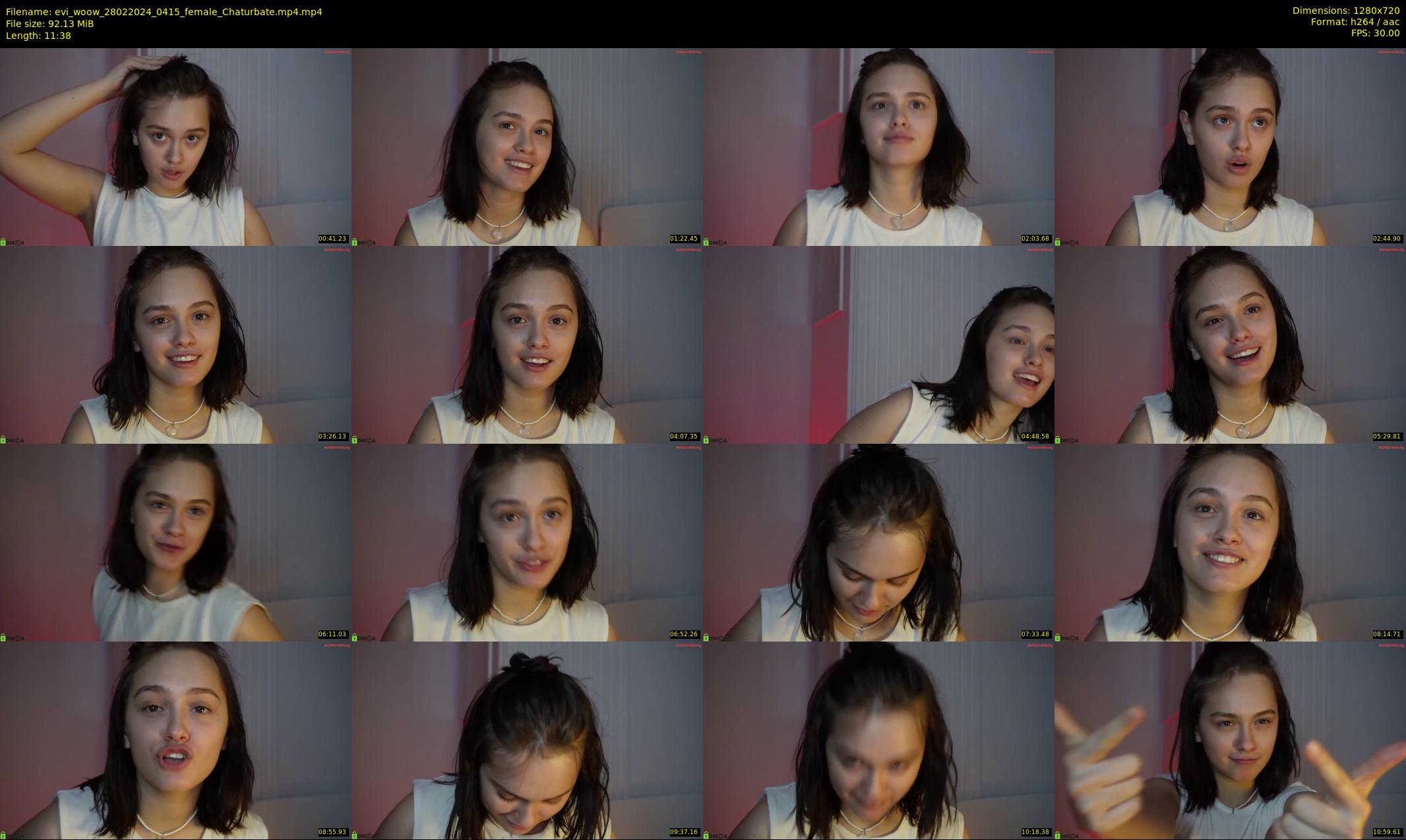 evi_woow — 12 minute Chaturbate female cam show recording, 720p, Feb 28, 2024