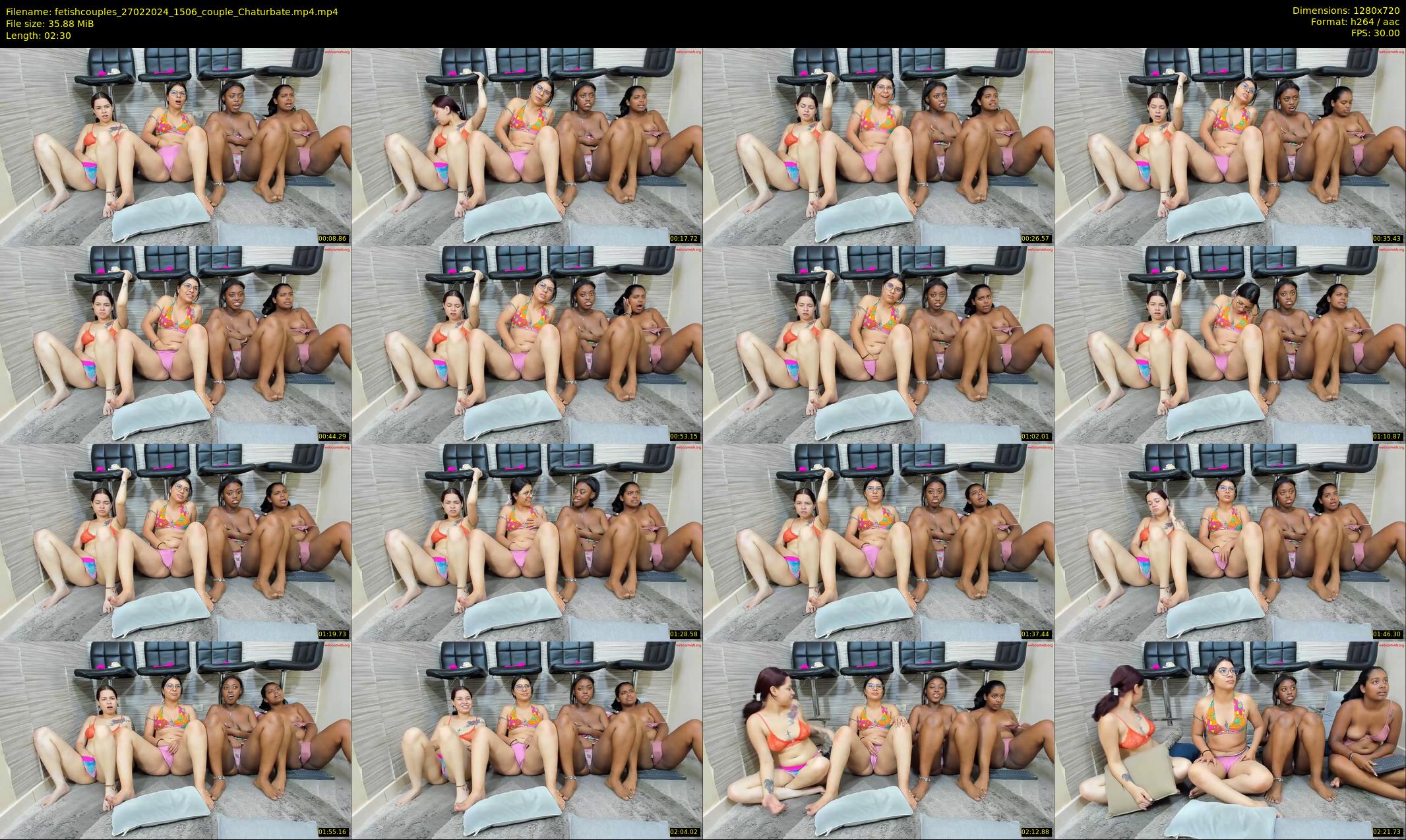 fetishcouples — 3 minute Chaturbate couple cam show recording, 720p, Feb 27, 2024