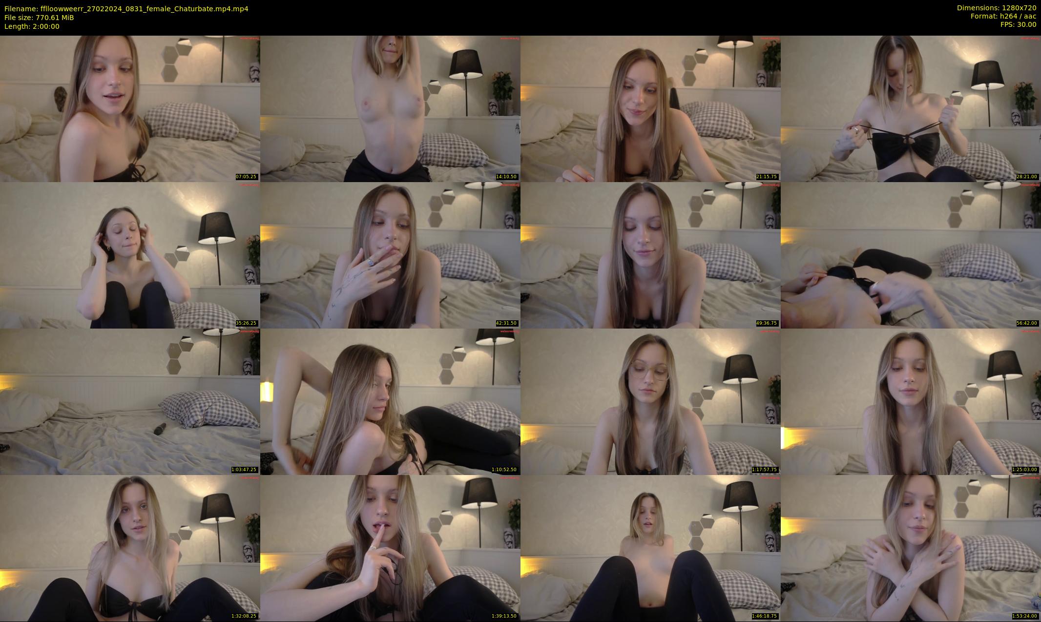 fflloowweerr — 120 minute Chaturbate couple cam show recording, 720p, Feb 27, 2024