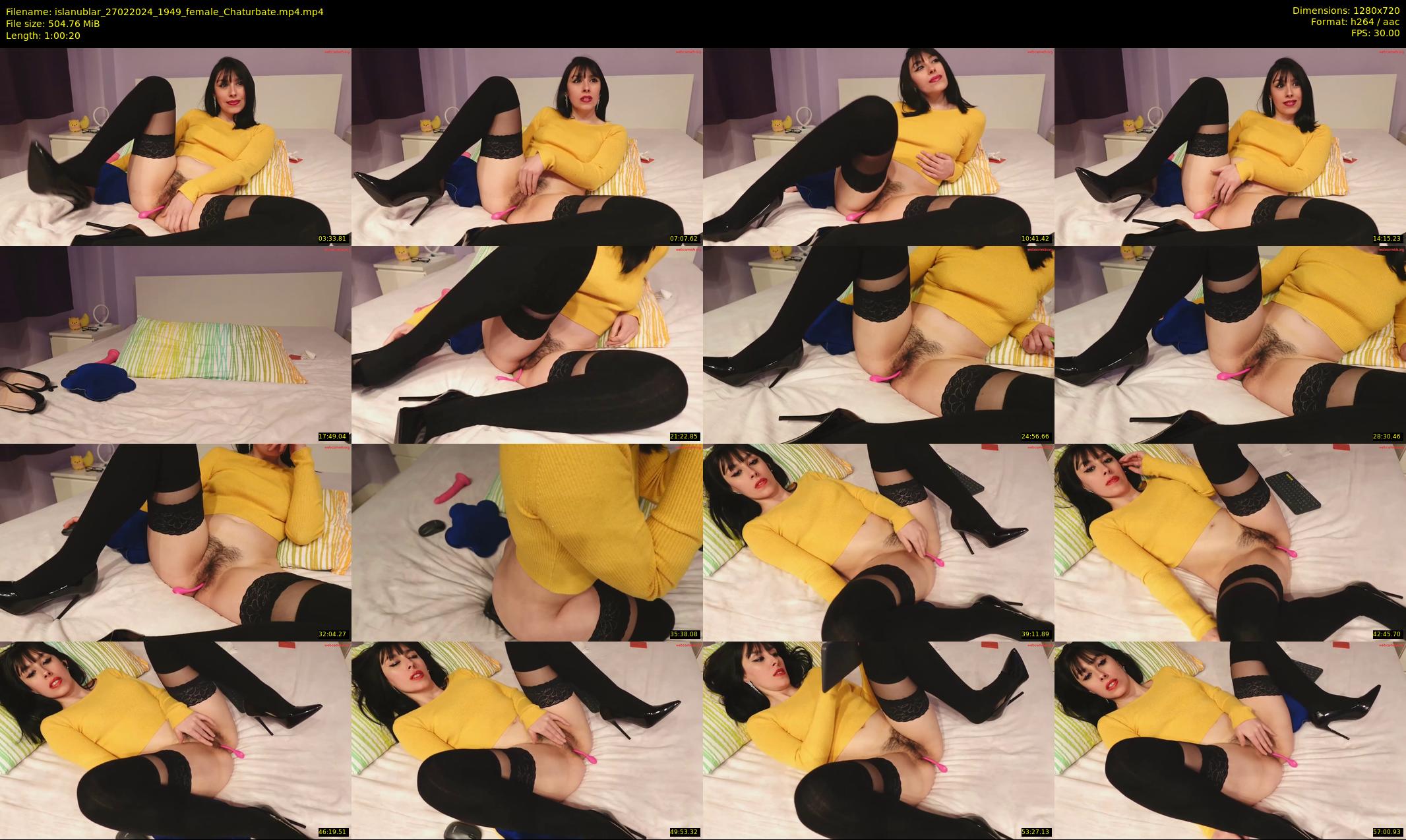 islanublar — 61 minute Chaturbate female cam show recording, 720p, Feb 27, 2024