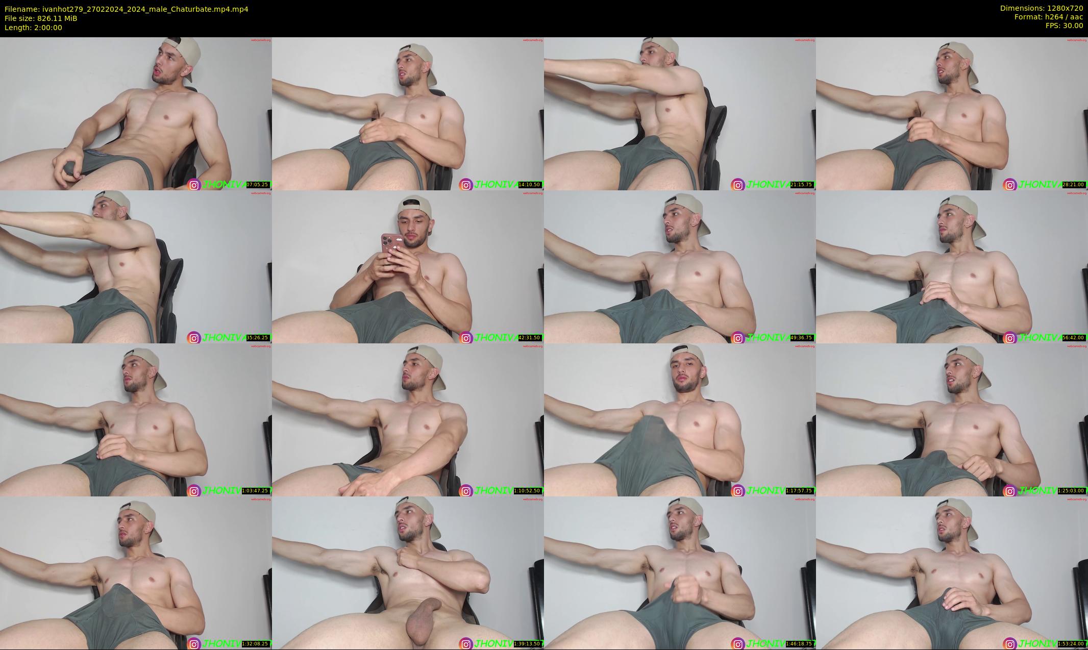 ivanhot279 — 120 minute Chaturbate male cam show recording, 720p, Feb 27, 2024
