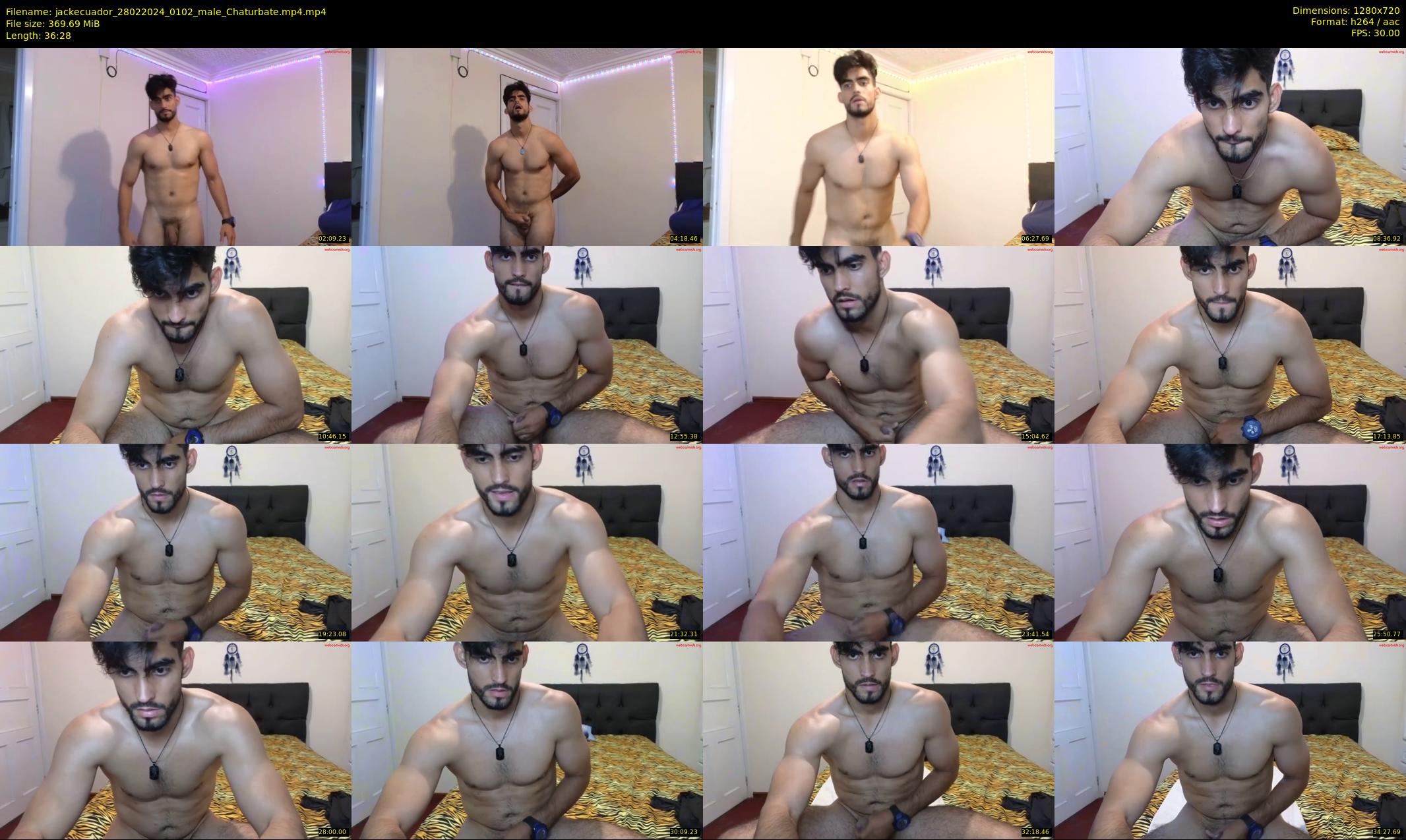 jackecuador — 37 minute Chaturbate male cam show recording, 720p, Feb 28, 2024