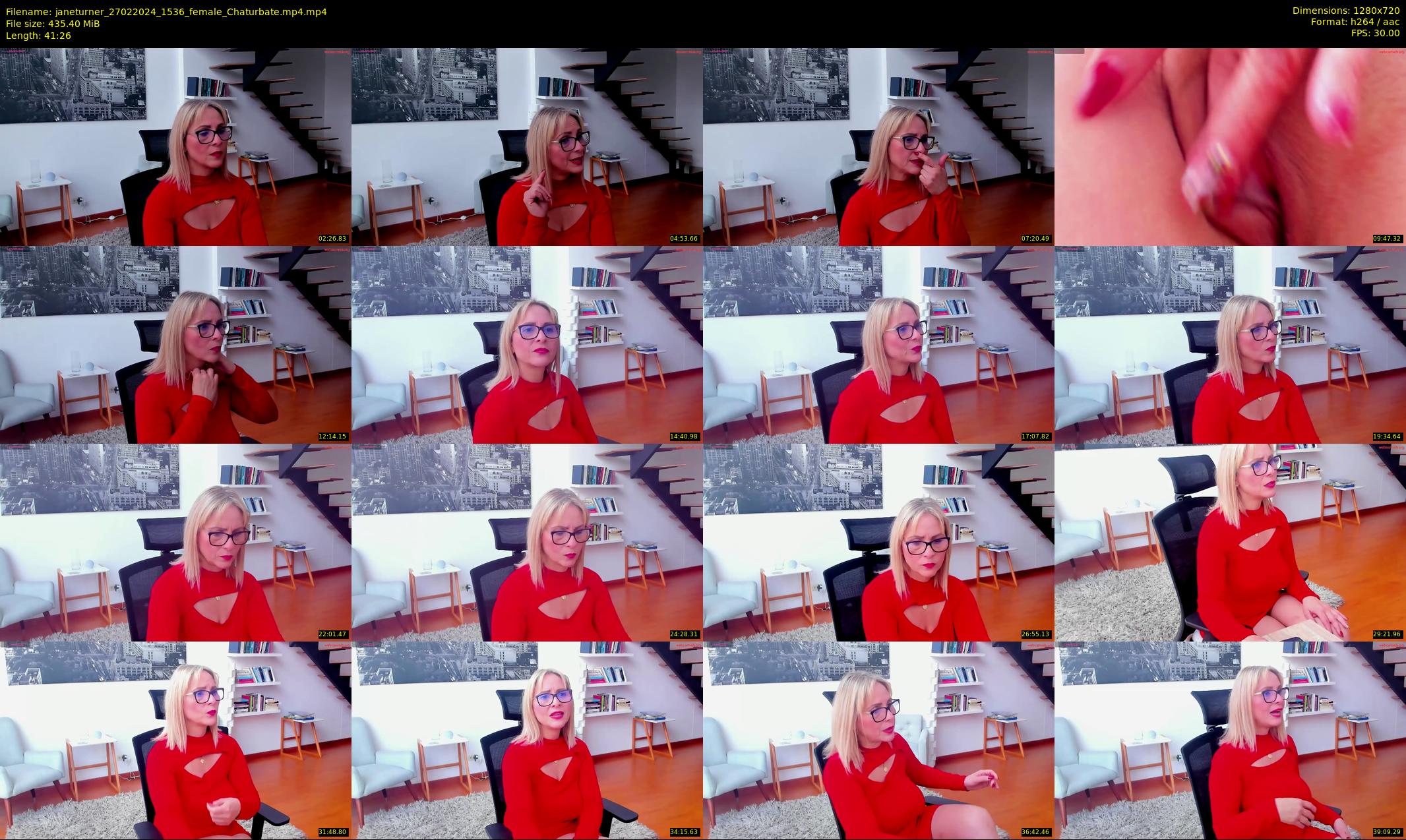 janeturner — 42 minute Chaturbate female cam show recording, 720p, Feb 27, 2024