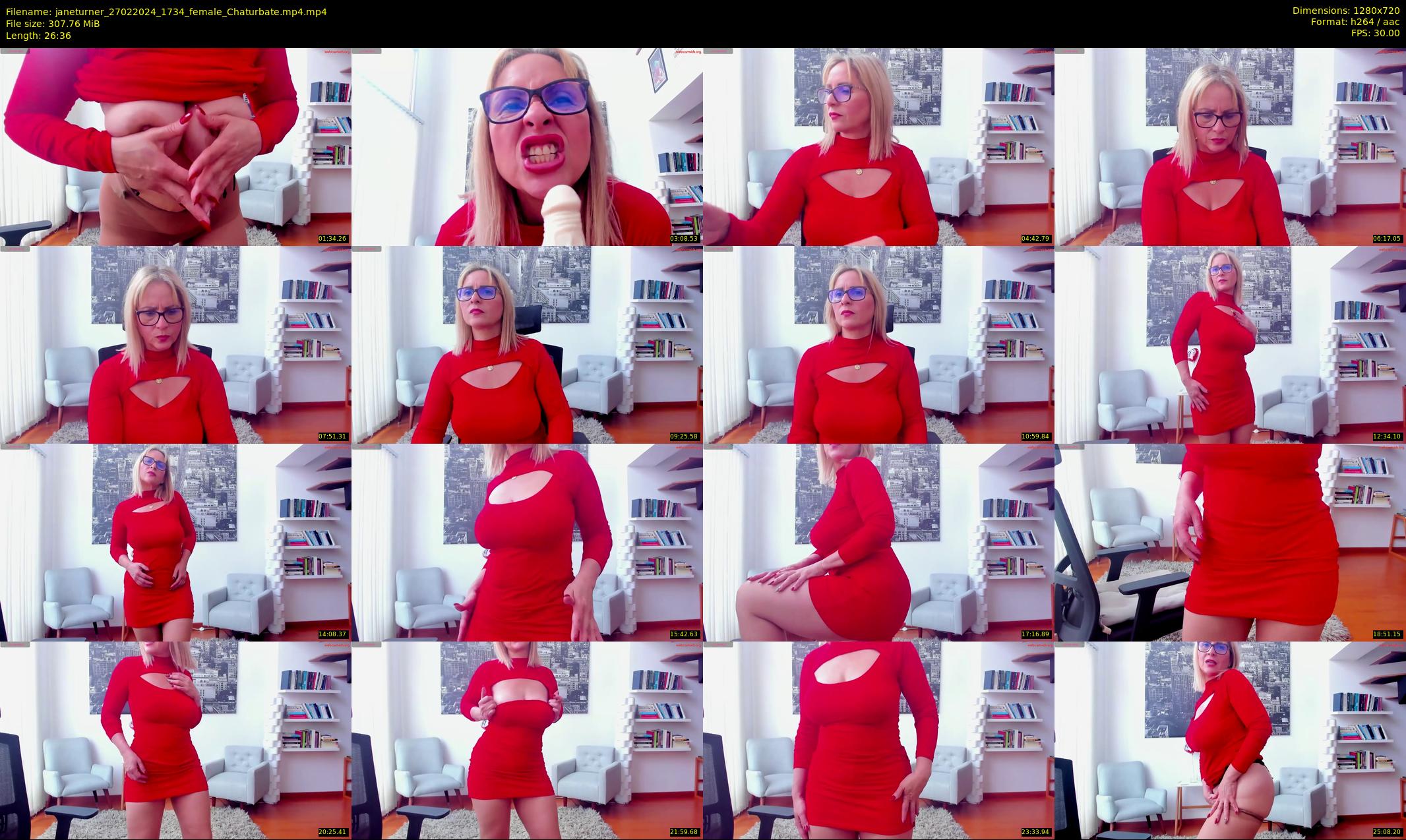 janeturner — 27 minute Chaturbate female cam show recording, 720p, Feb 27, 2024