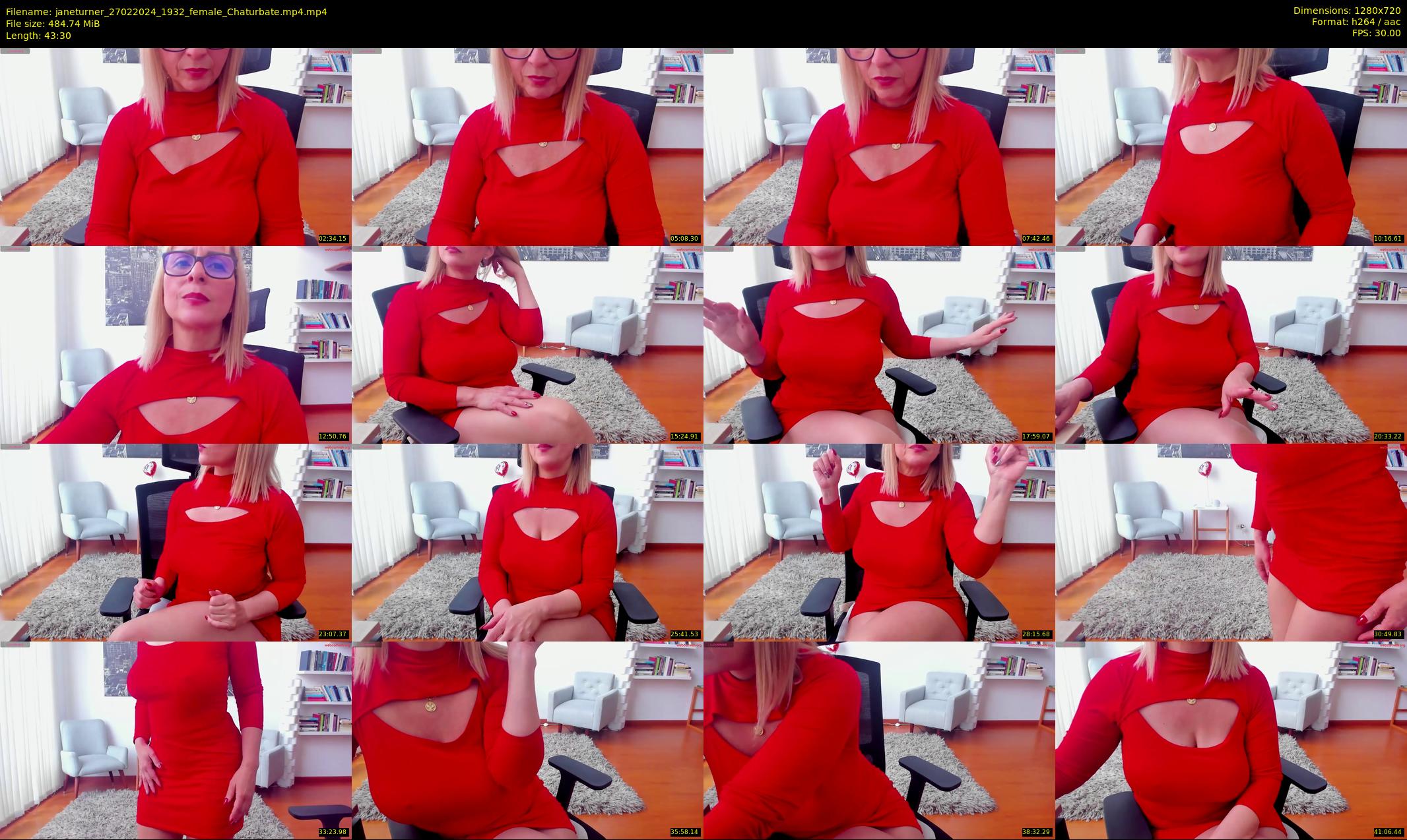 janeturner — 44 minute Chaturbate female cam show recording, 720p, Feb 27, 2024