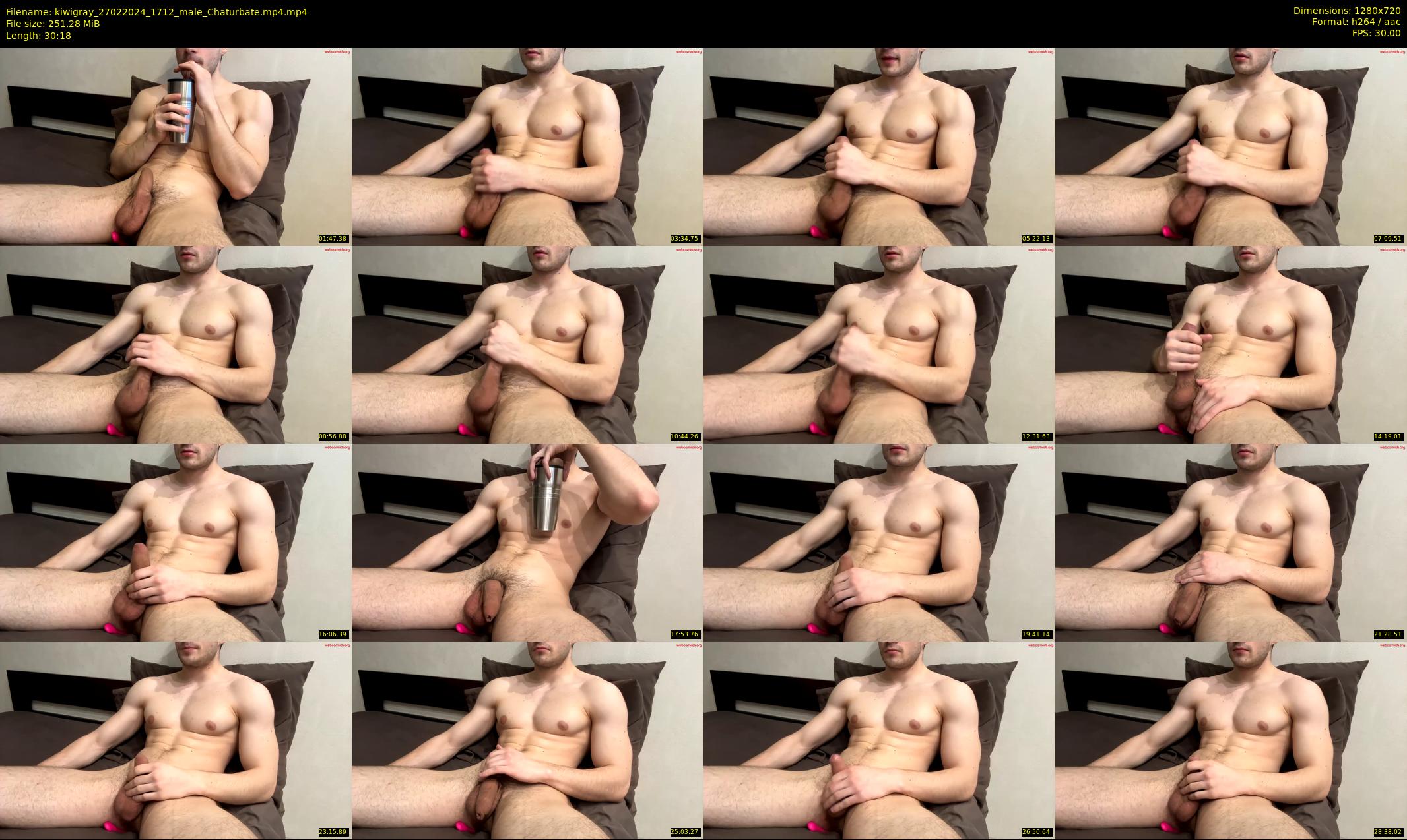 kiwigray — 31 minute Chaturbate male cam show recording, 720p, Feb 27, 2024
