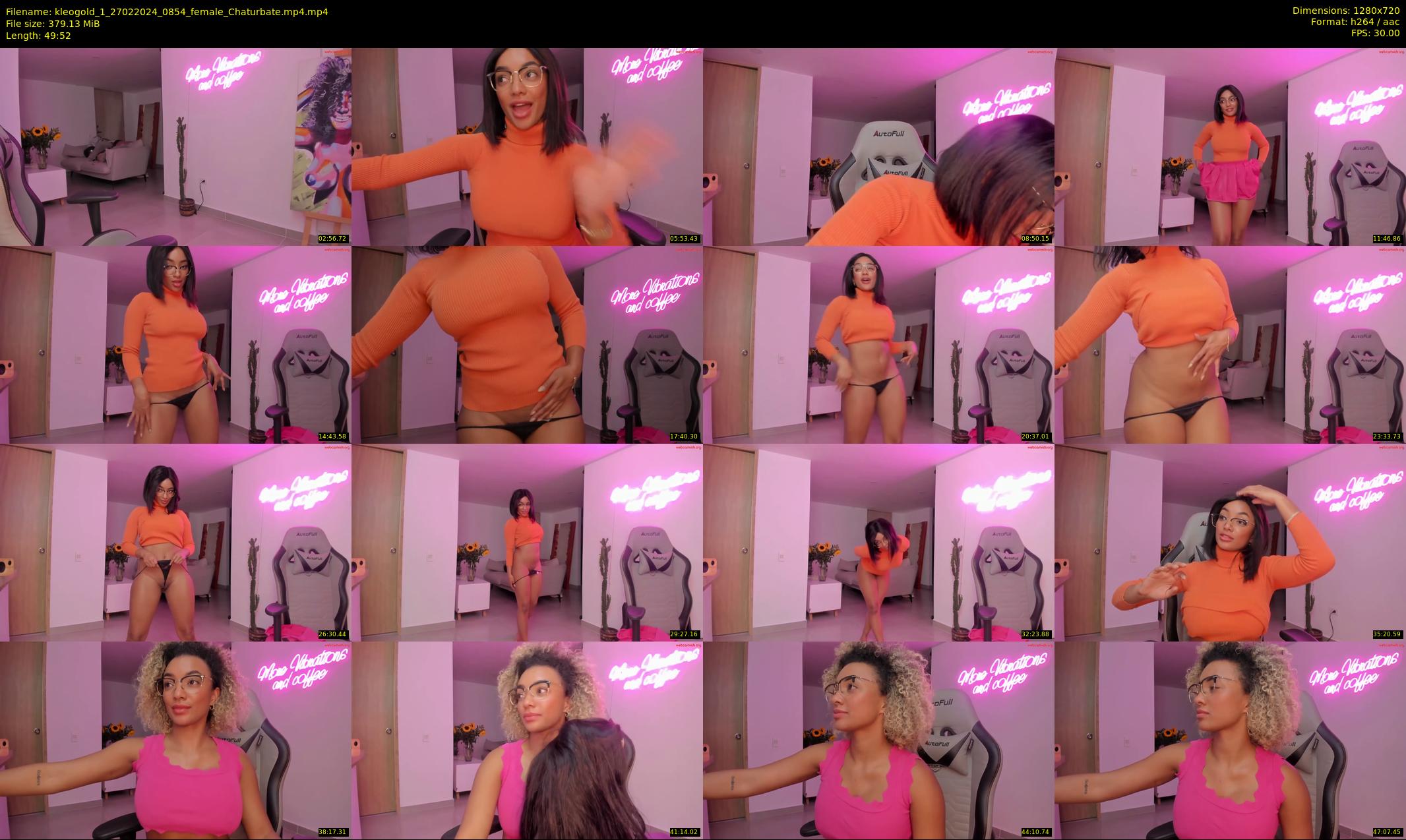 kleogold_1 — 50 minute Chaturbate female cam show recording, 720p, Feb 27, 2024