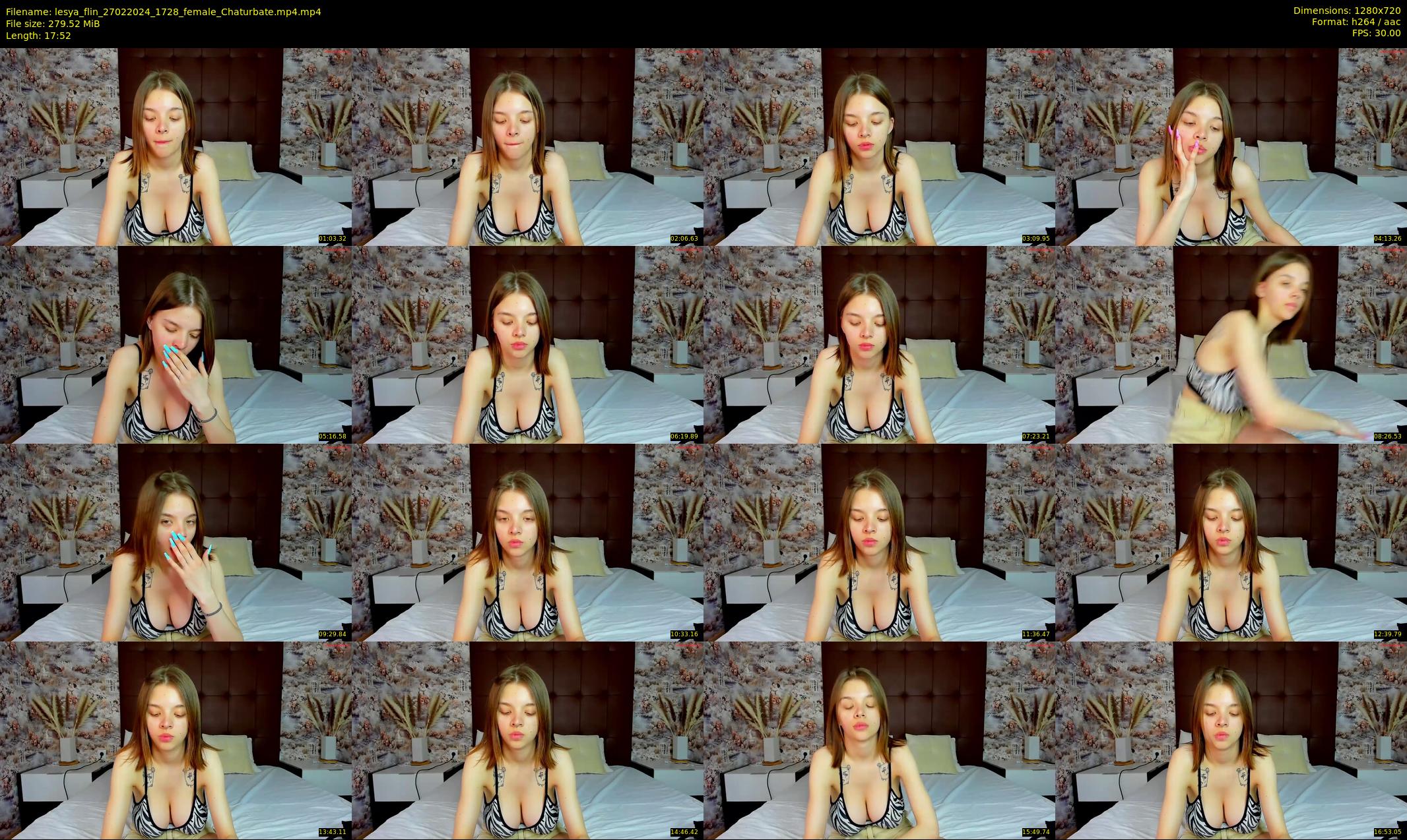 lesya_flin — 18 minute Chaturbate female cam show recording, 720p, Feb 27, 2024