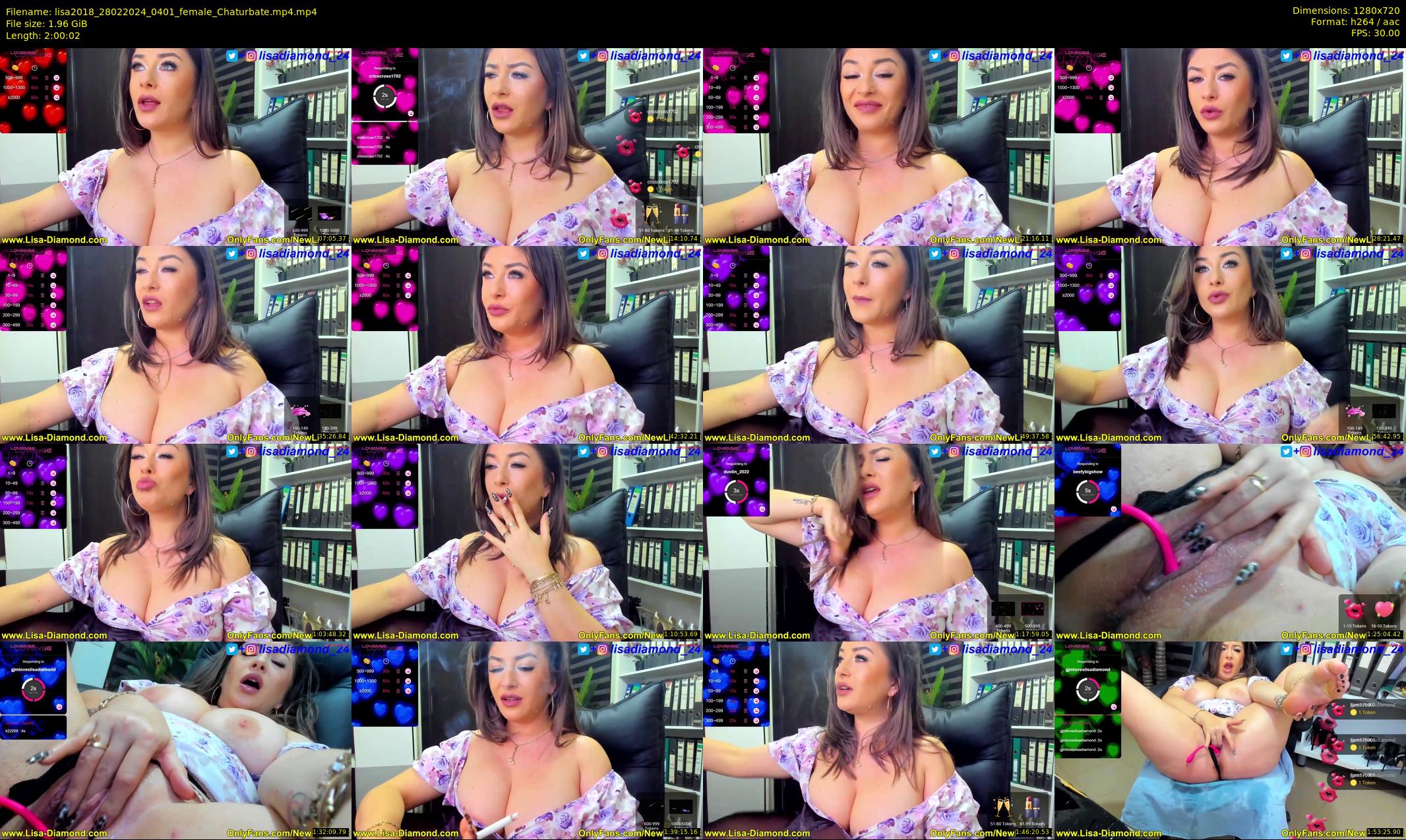 lisa2018 — 121 minute Chaturbate female cam show recording, 720p, Feb 28, 2024