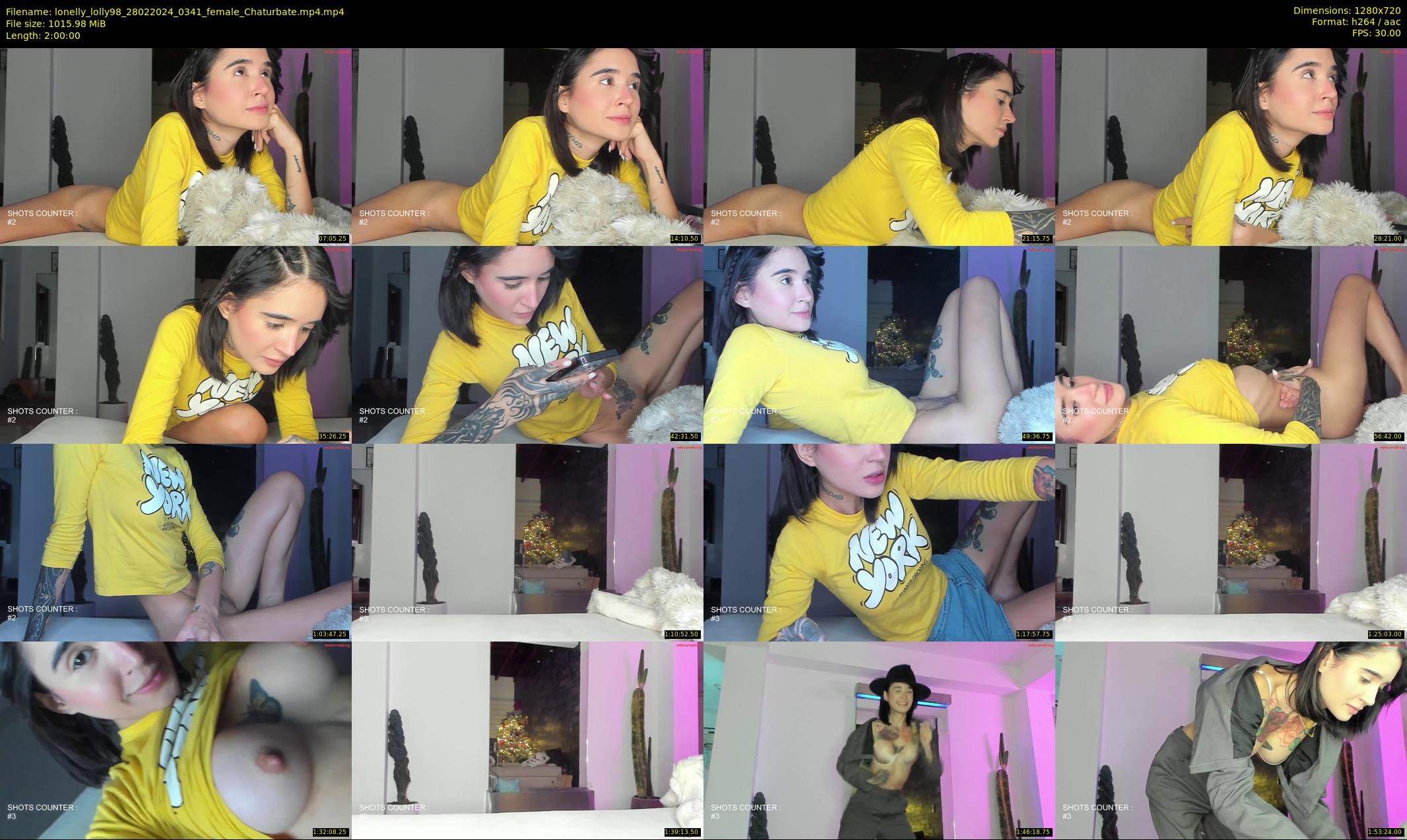 lonelly_lolly98 — 120 minute Chaturbate female cam show recording, 720p, Feb 28, 2024